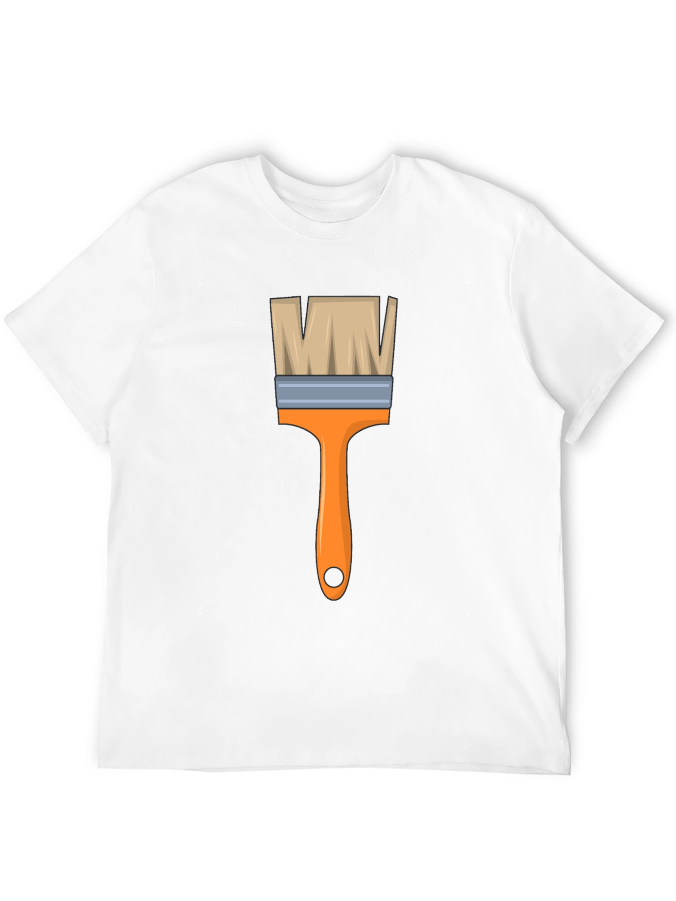Paint Brush Graphic Tee - Artistic Design