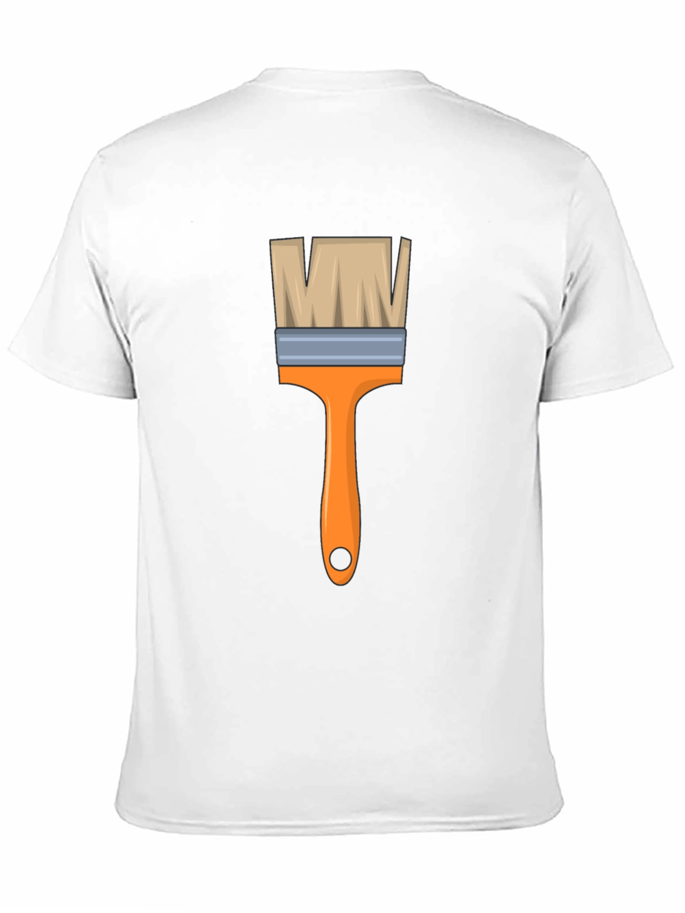 Paint Brush Graphic Tee - Artistic Design
