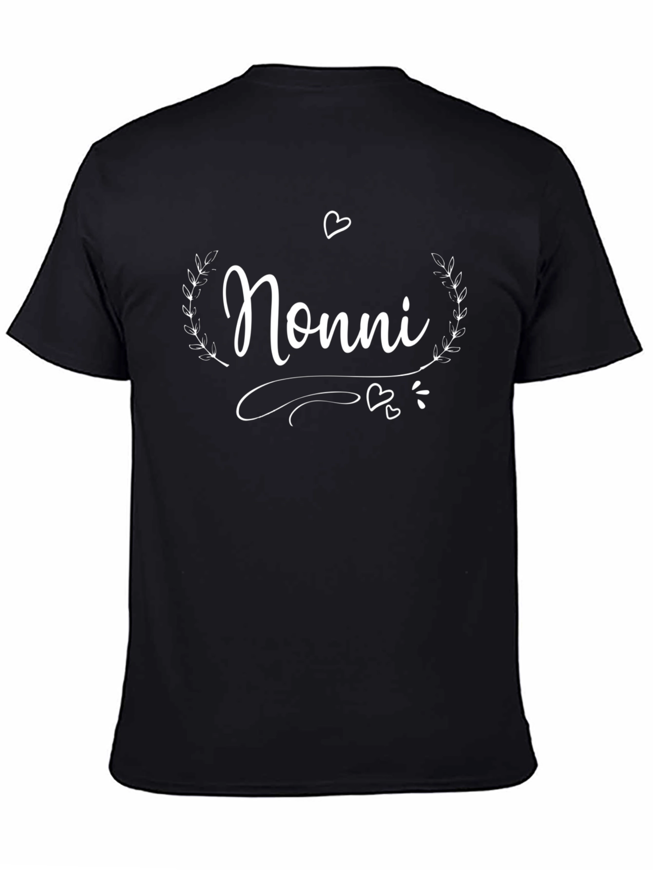 Nonni Graphic Tee - Black Unisex T-Shirt