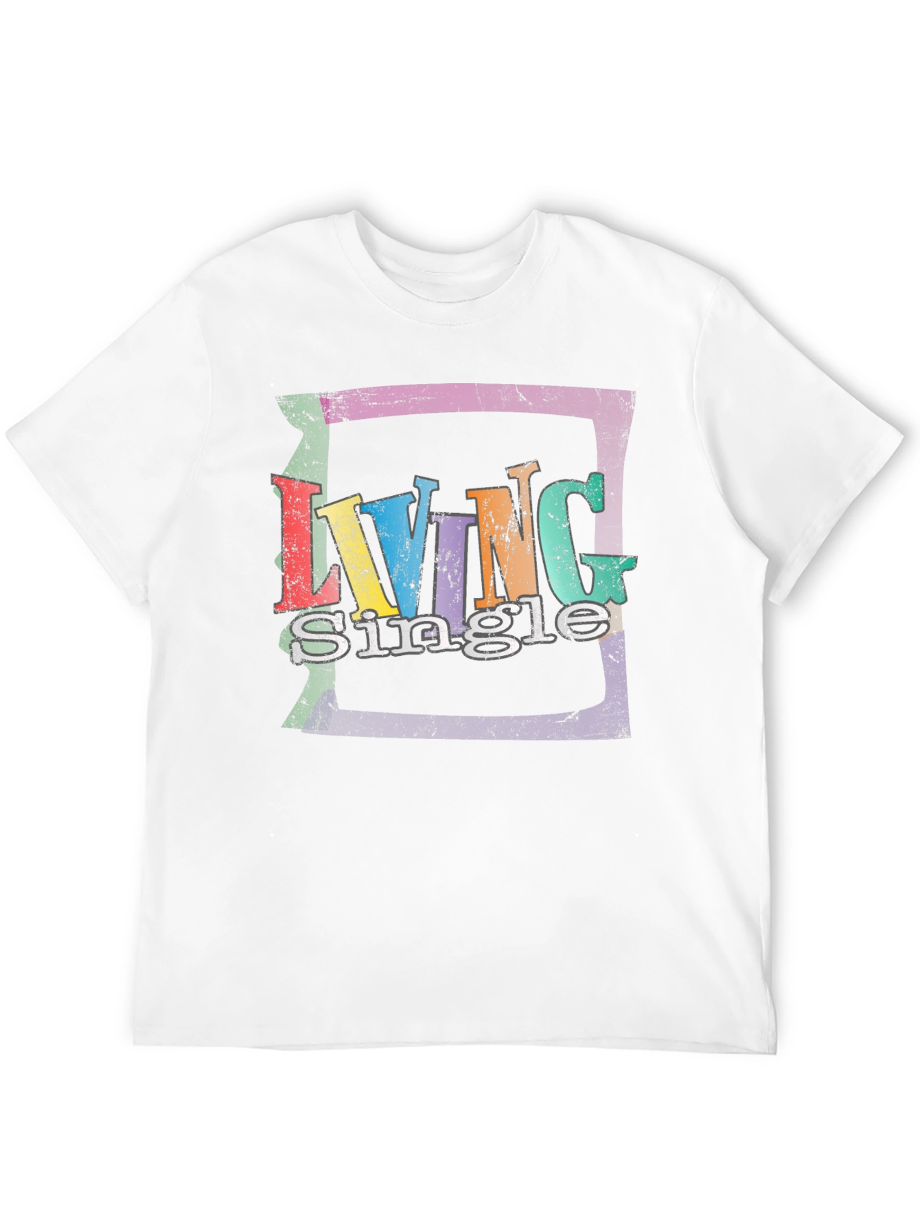 Living Single Black T-Shirt