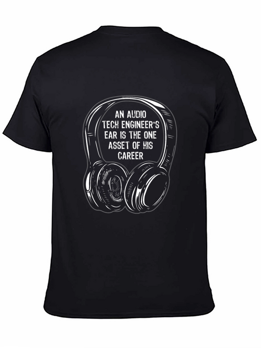 Audio Engineers Ear T-Shirt - Music Lover Gift