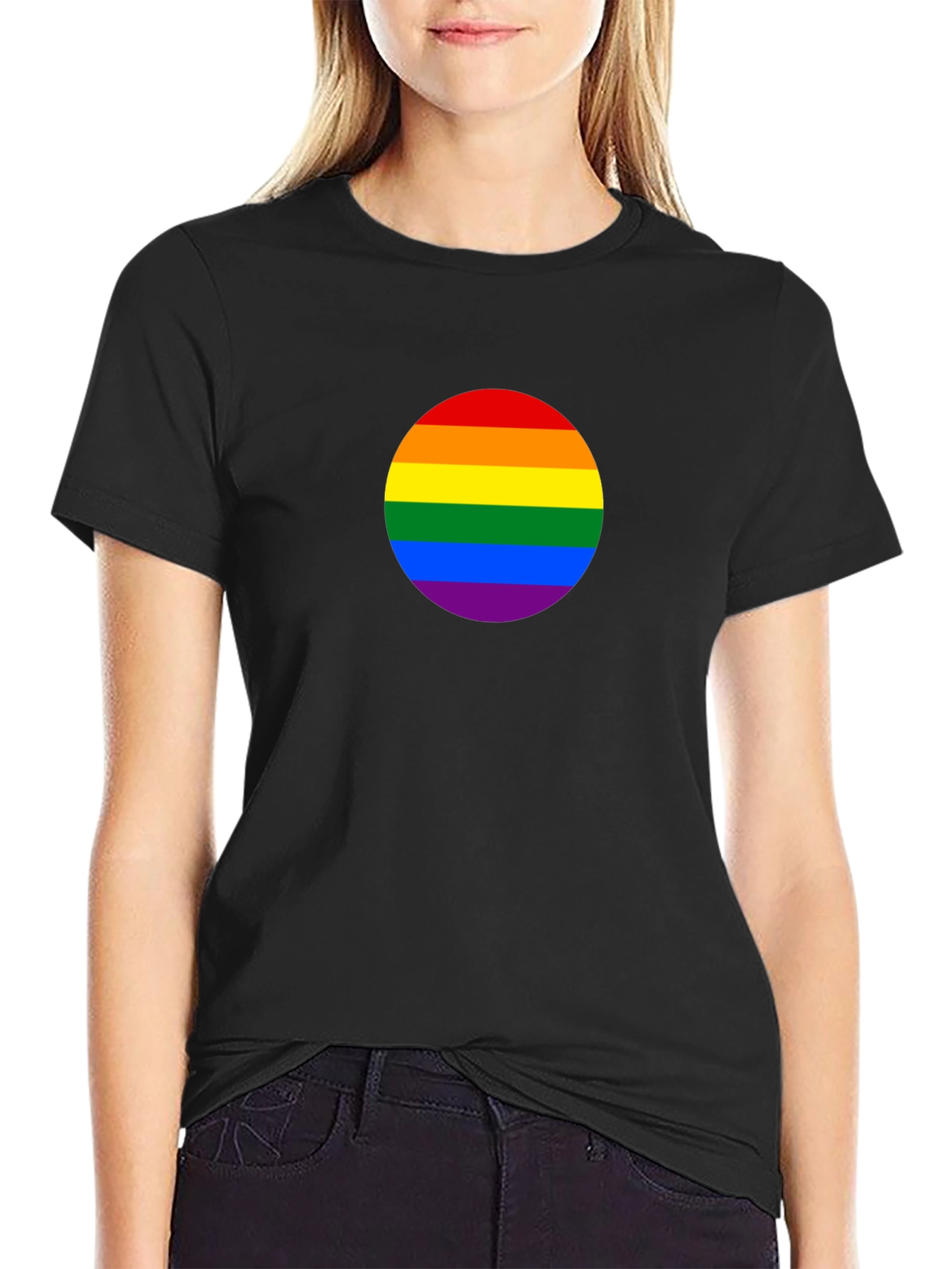 Pride Rainbow Flag T-Shirt - Bold Statement Tee