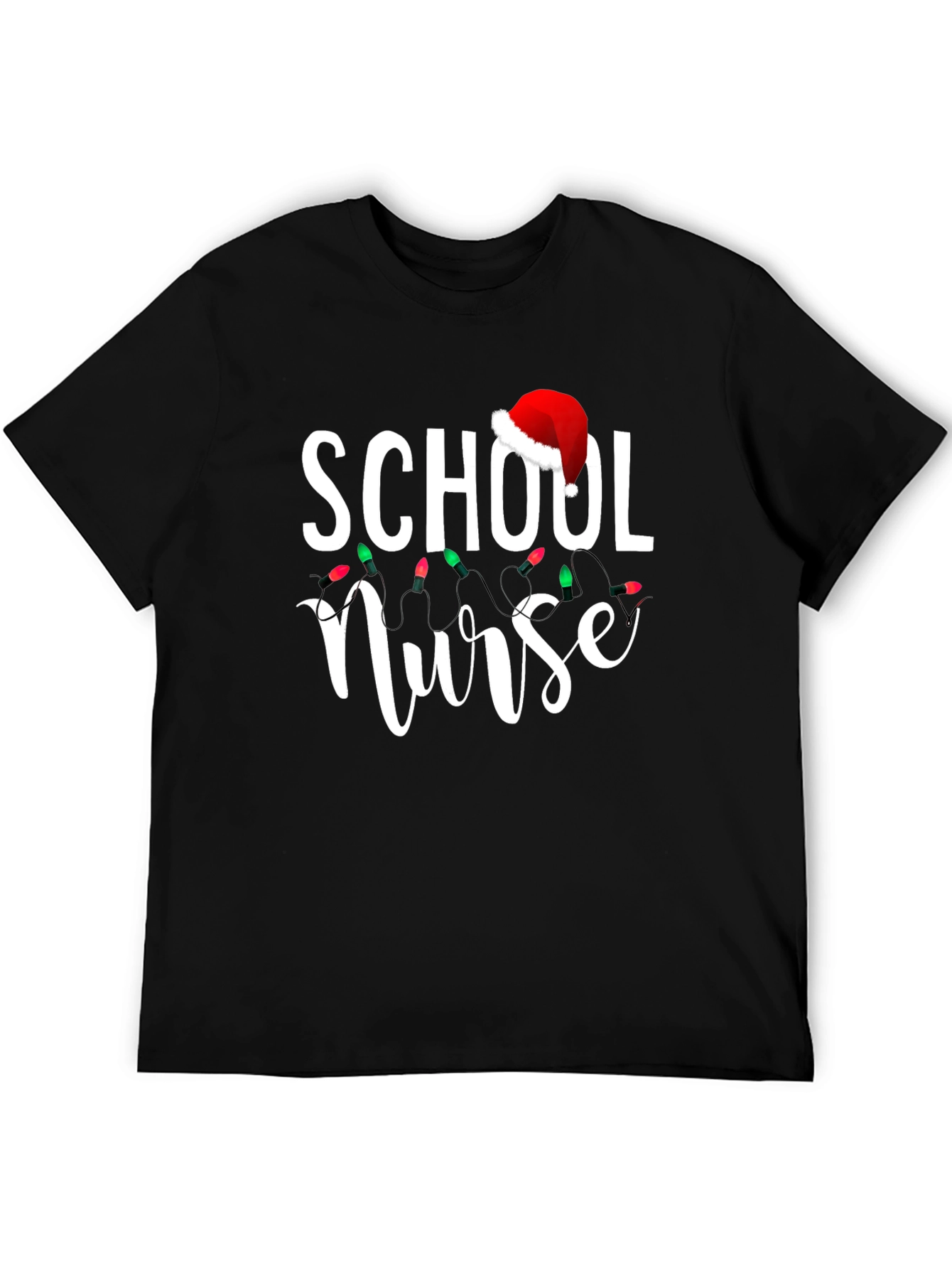 School Nurse Christmas T-Shirt - Holiday Gift