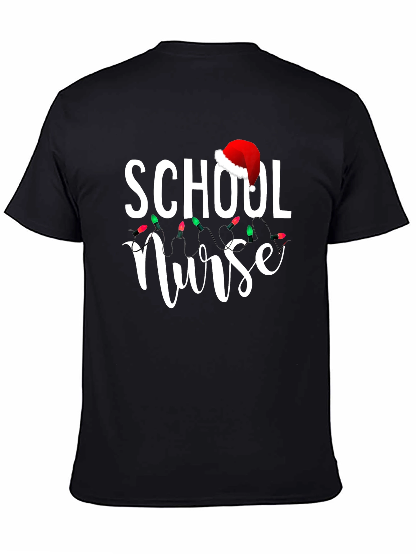 School Nurse Christmas T-Shirt - Holiday Gift