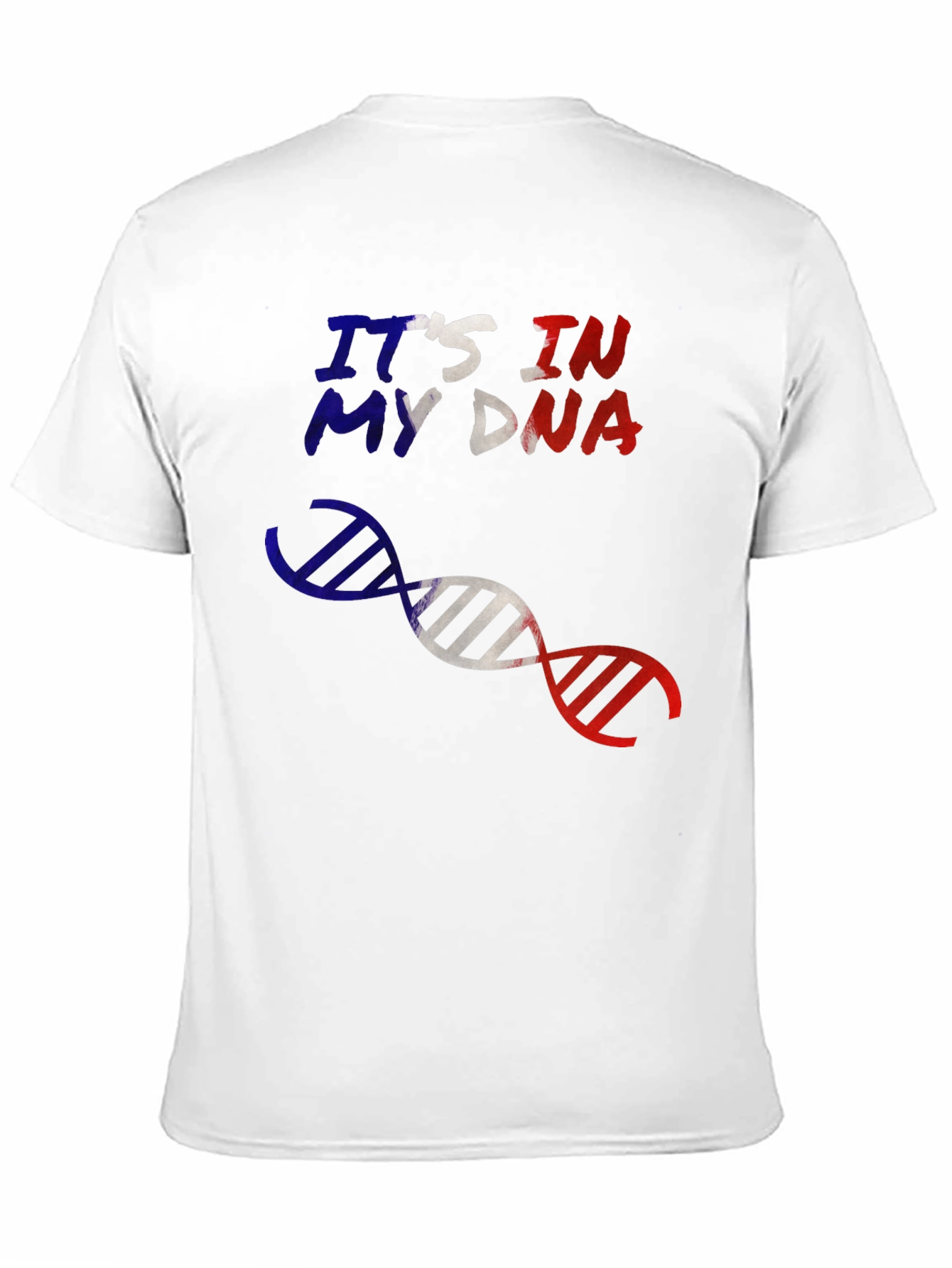 Patriotic DNA Graphic Tee - Show Your Roots!