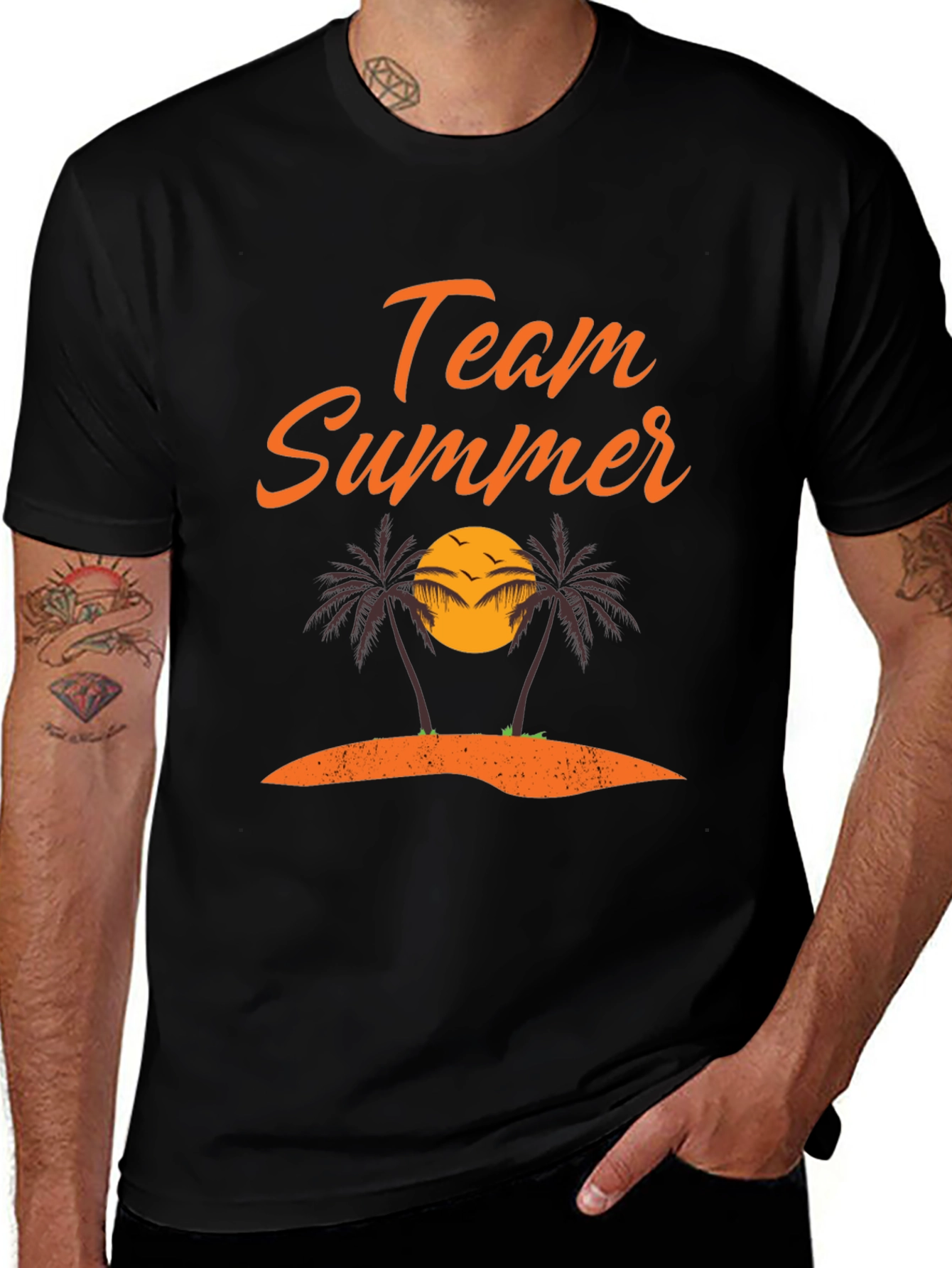 Team Summer Graphic T-Shirt | Beach Vibes