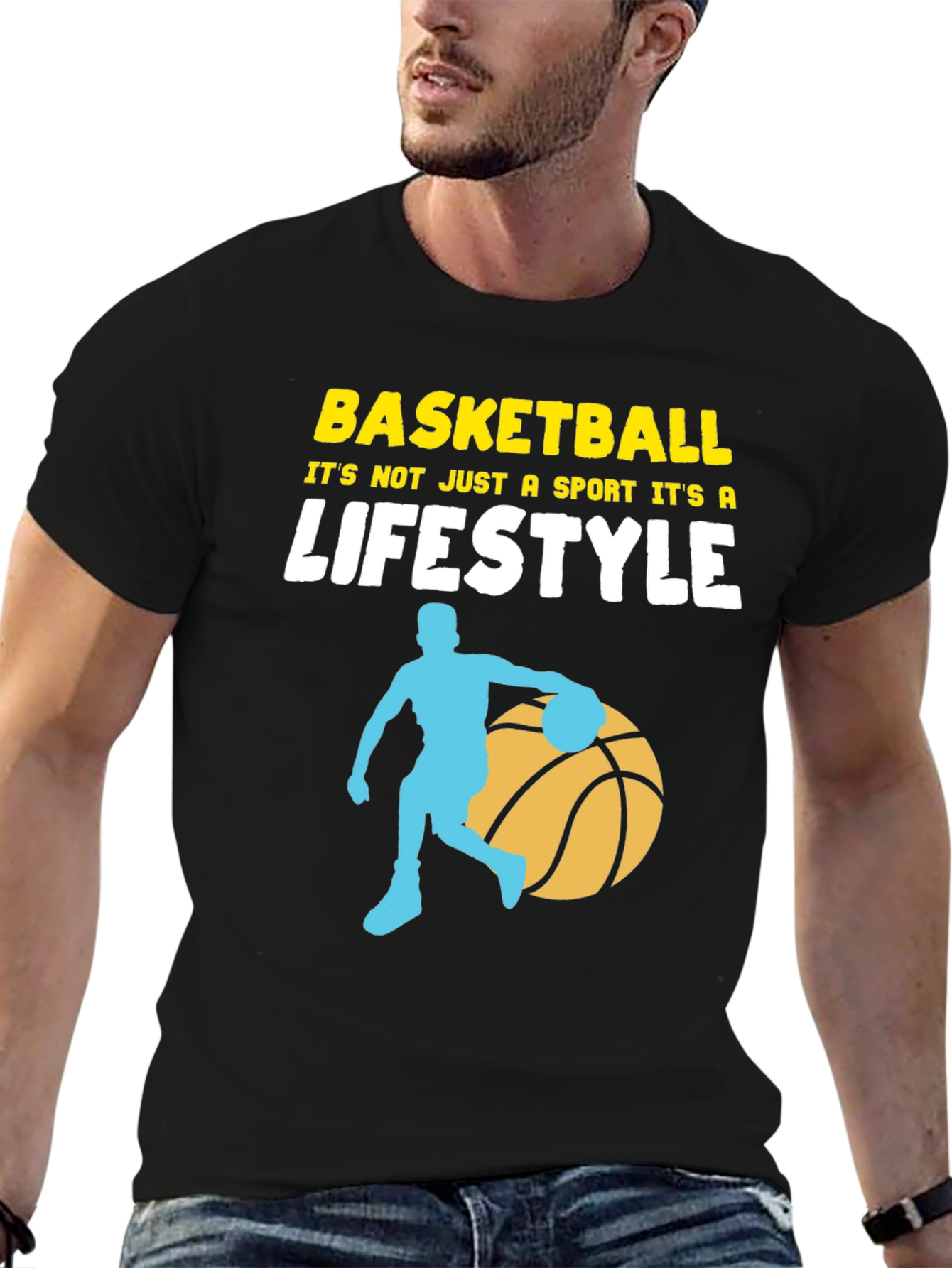 Basketball Lifestyle Graphic T-Shirt