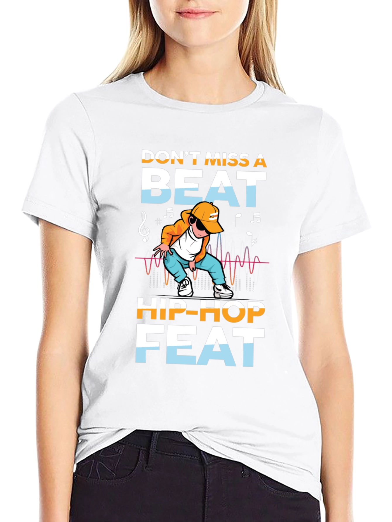 Dont Miss A Beat Hip-Hop Feat Graphic Tee