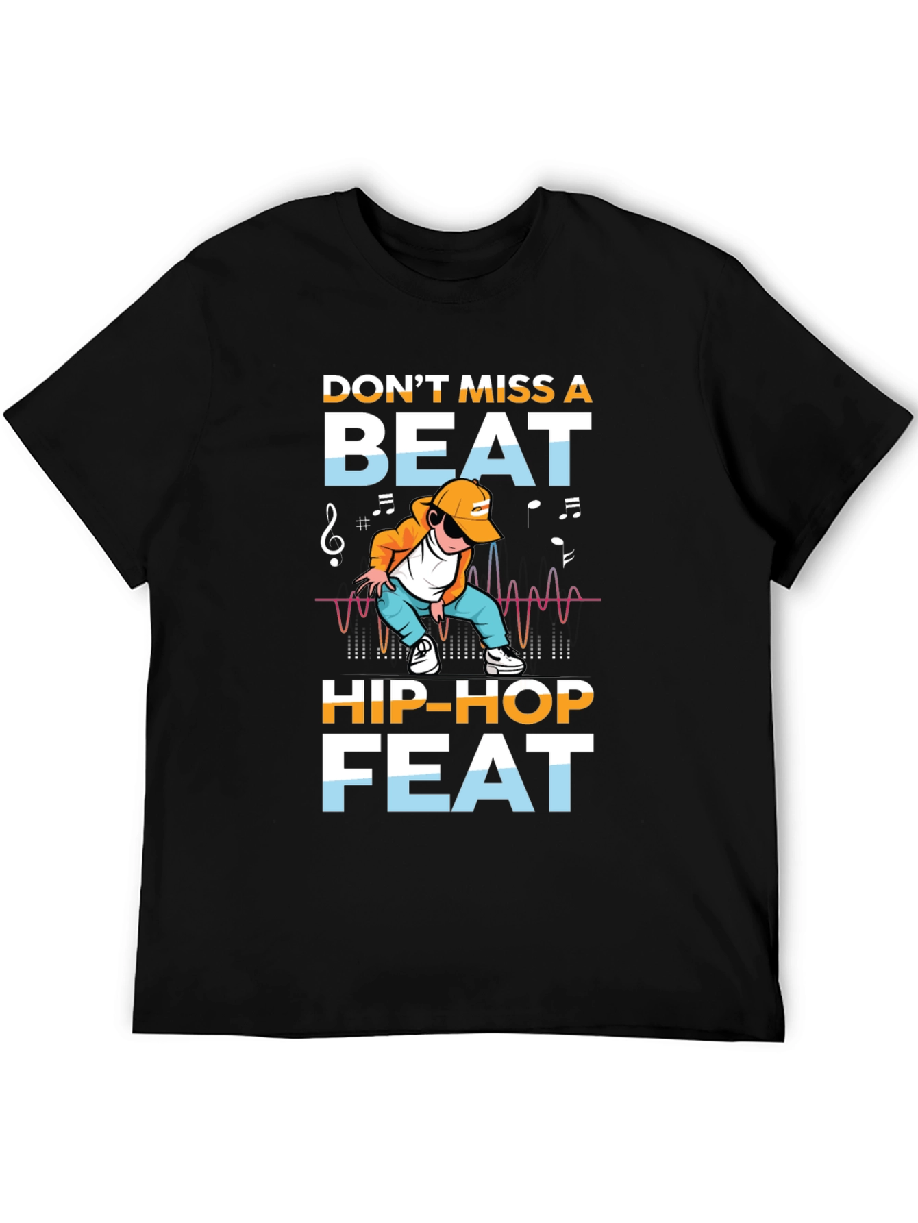 Dont Miss A Beat Hip-Hop Feat Graphic Tee