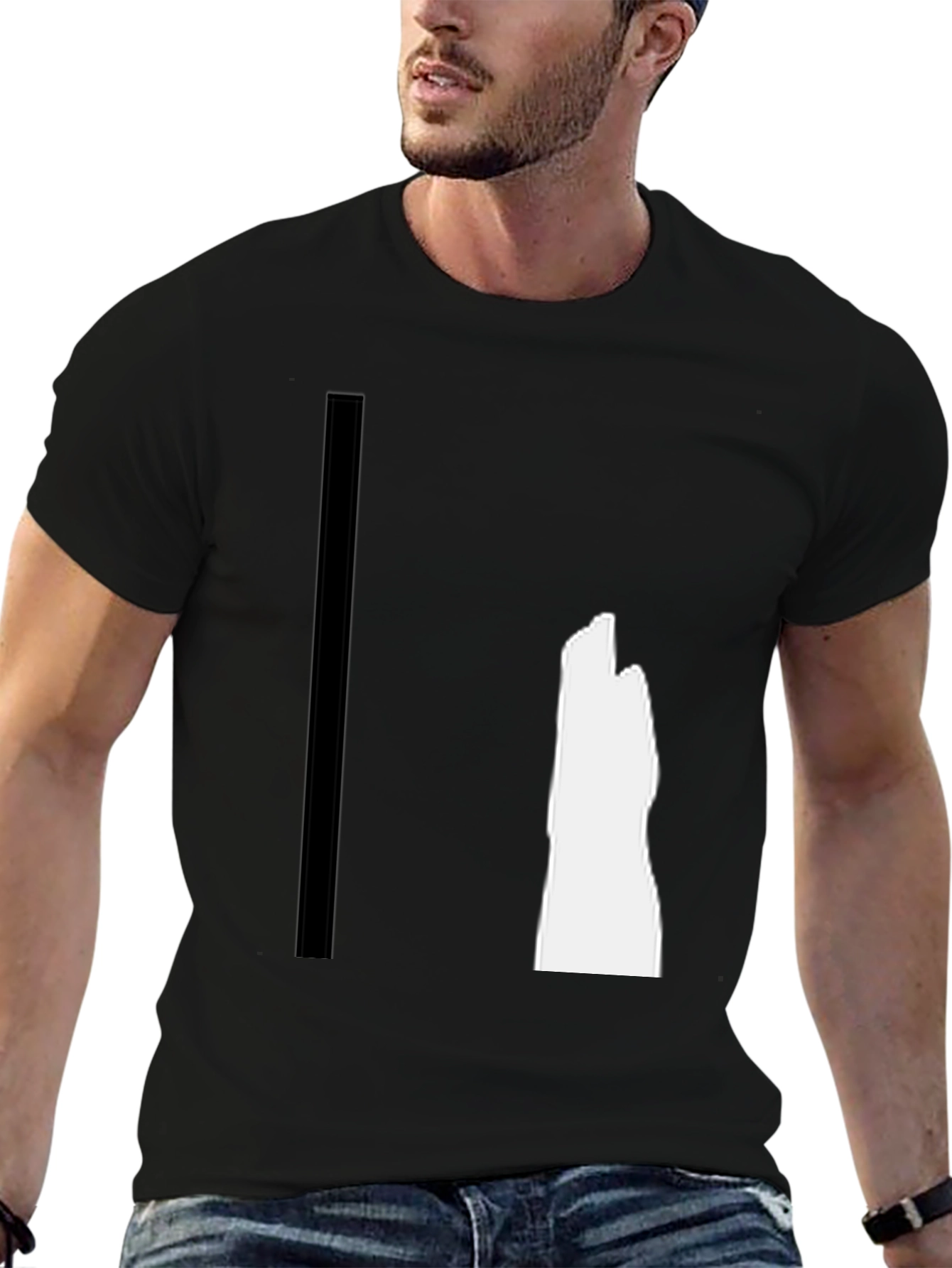 Modern Graphic T-Shirt - Minimalist Design