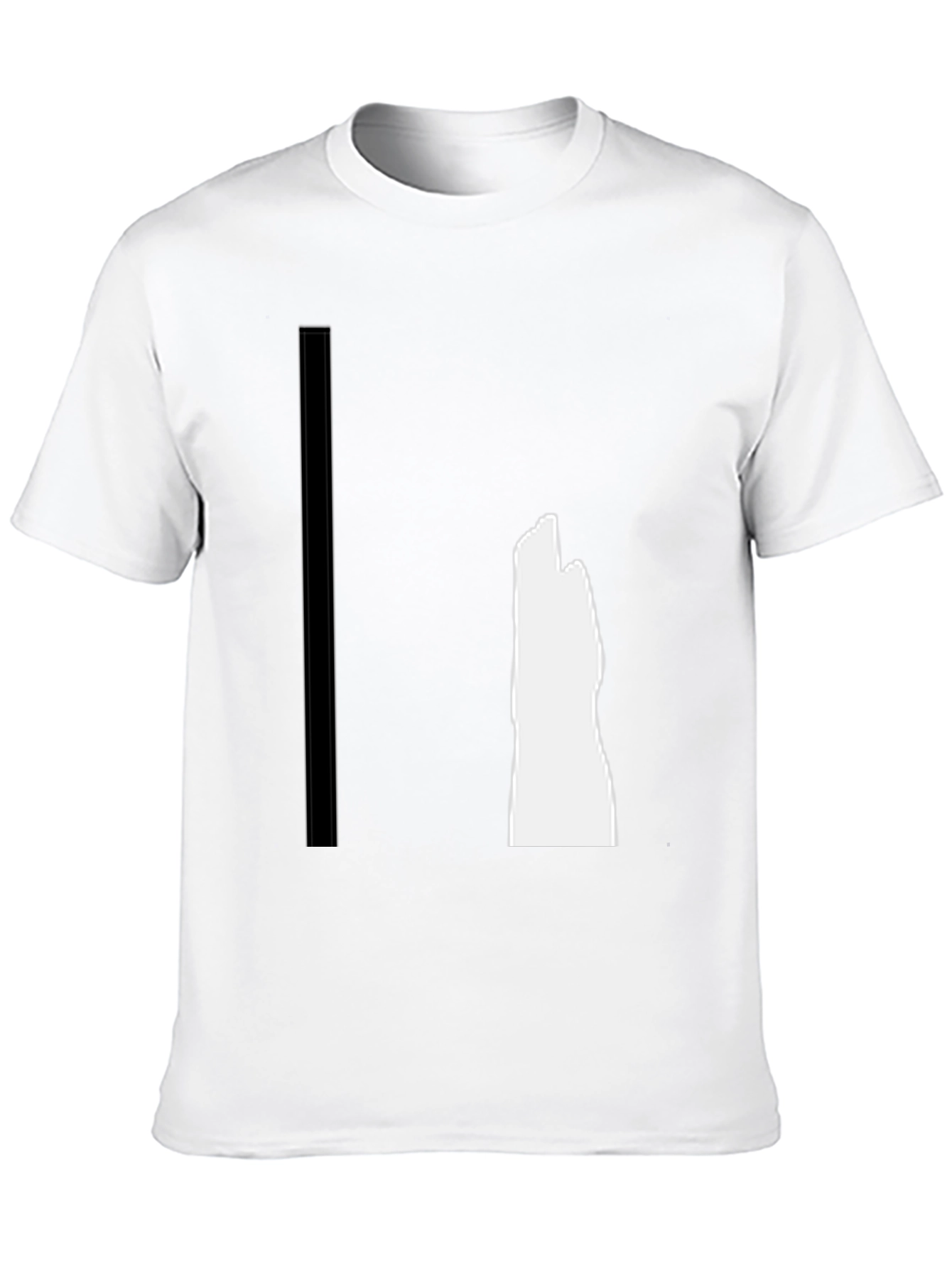 Modern Graphic T-Shirt - Minimalist Design