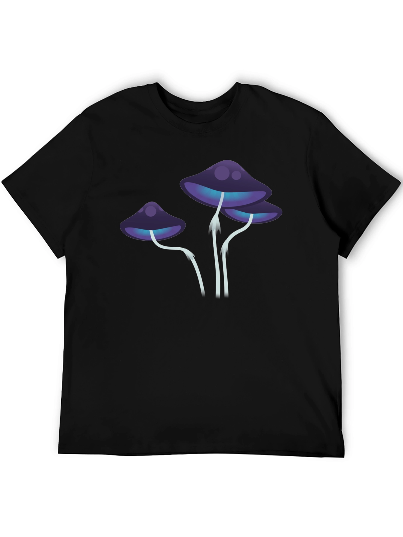Mystic Mushroom Graphic Tee - Black