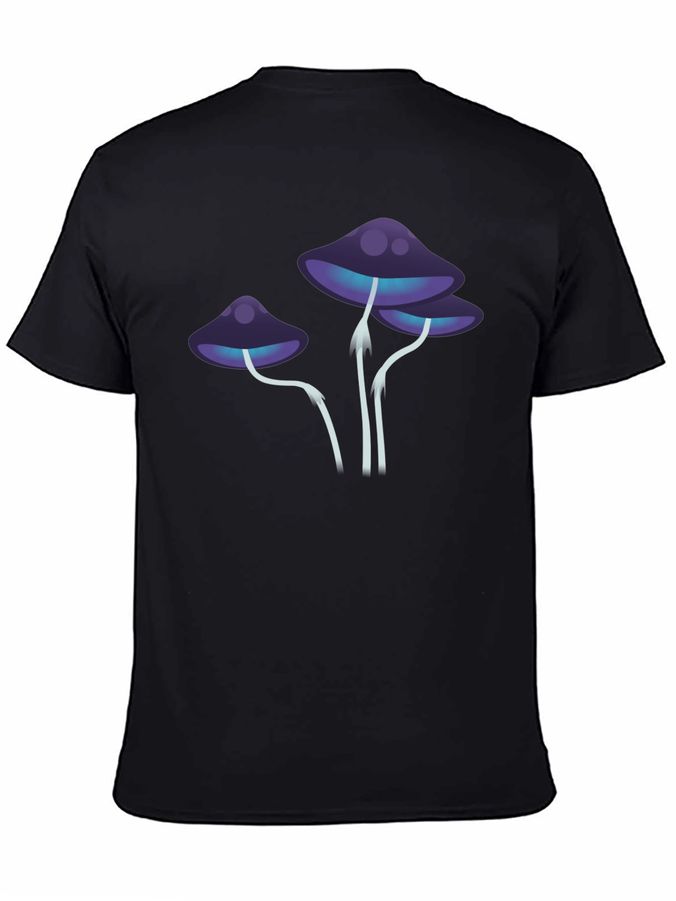 Mystic Mushroom Graphic Tee - Black
