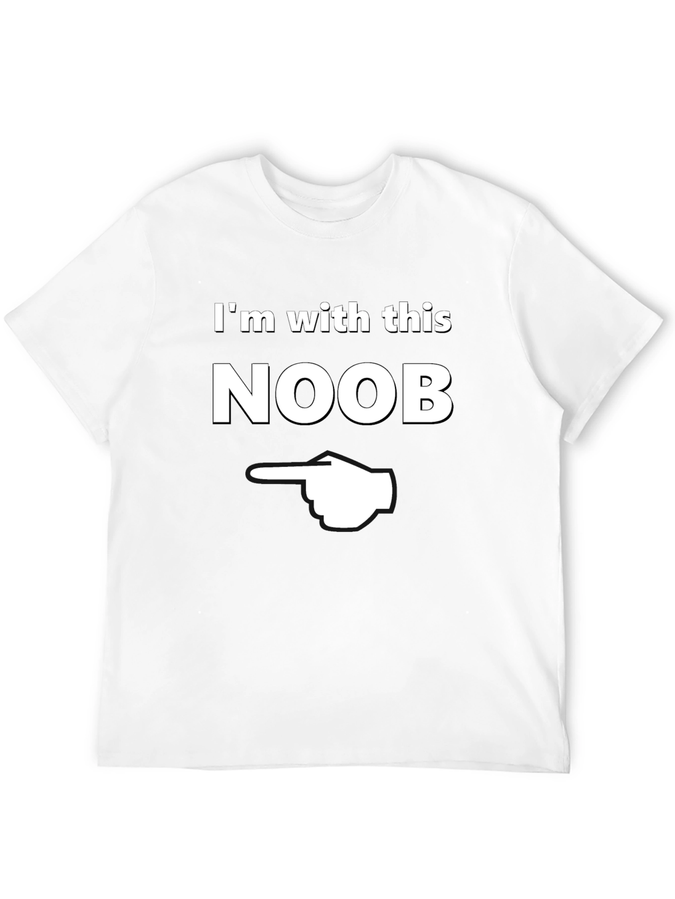 Im with this Noob T-Shirt - Funny Gamer Tee