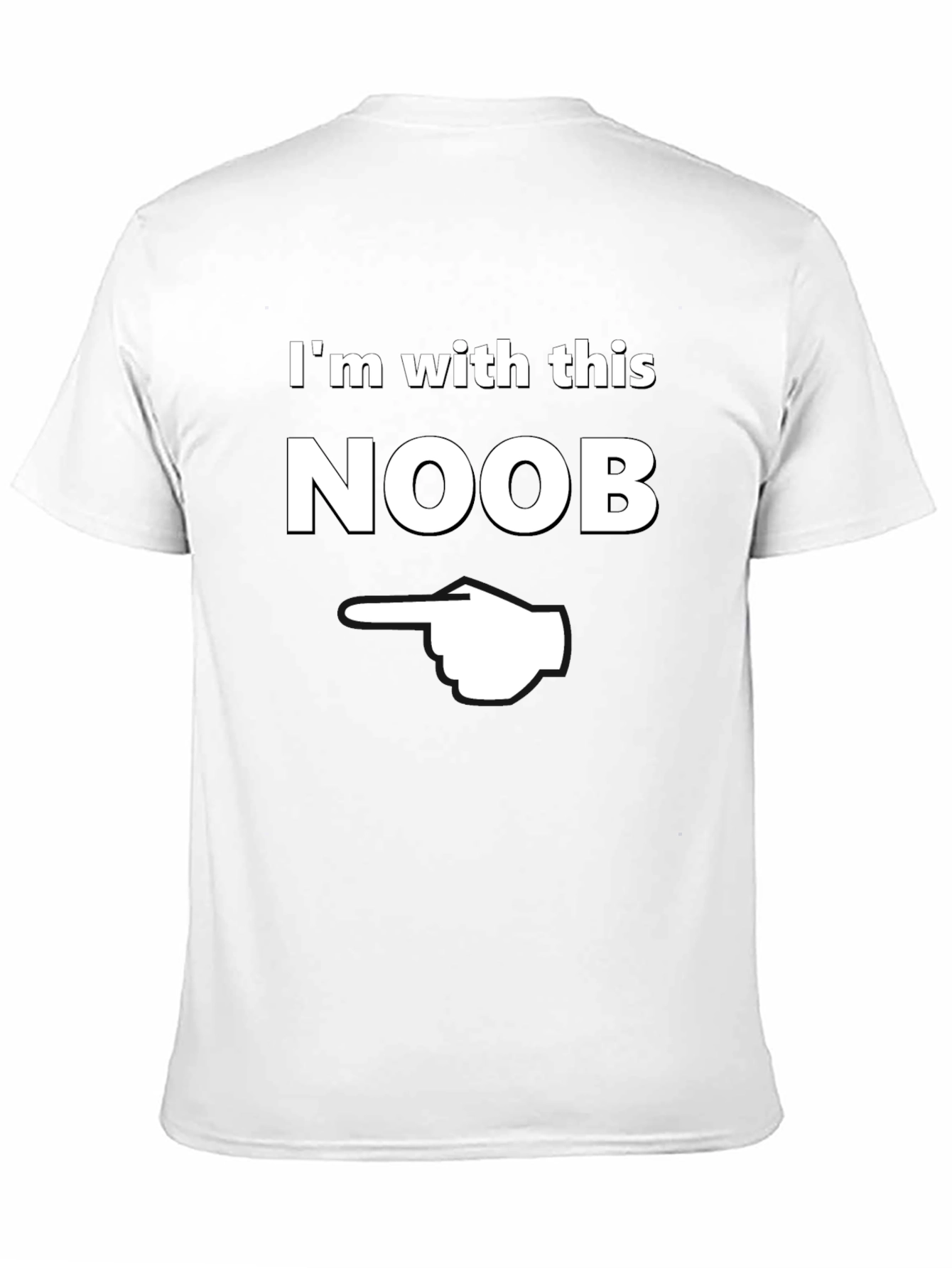 Im with this Noob T-Shirt - Funny Gamer Tee