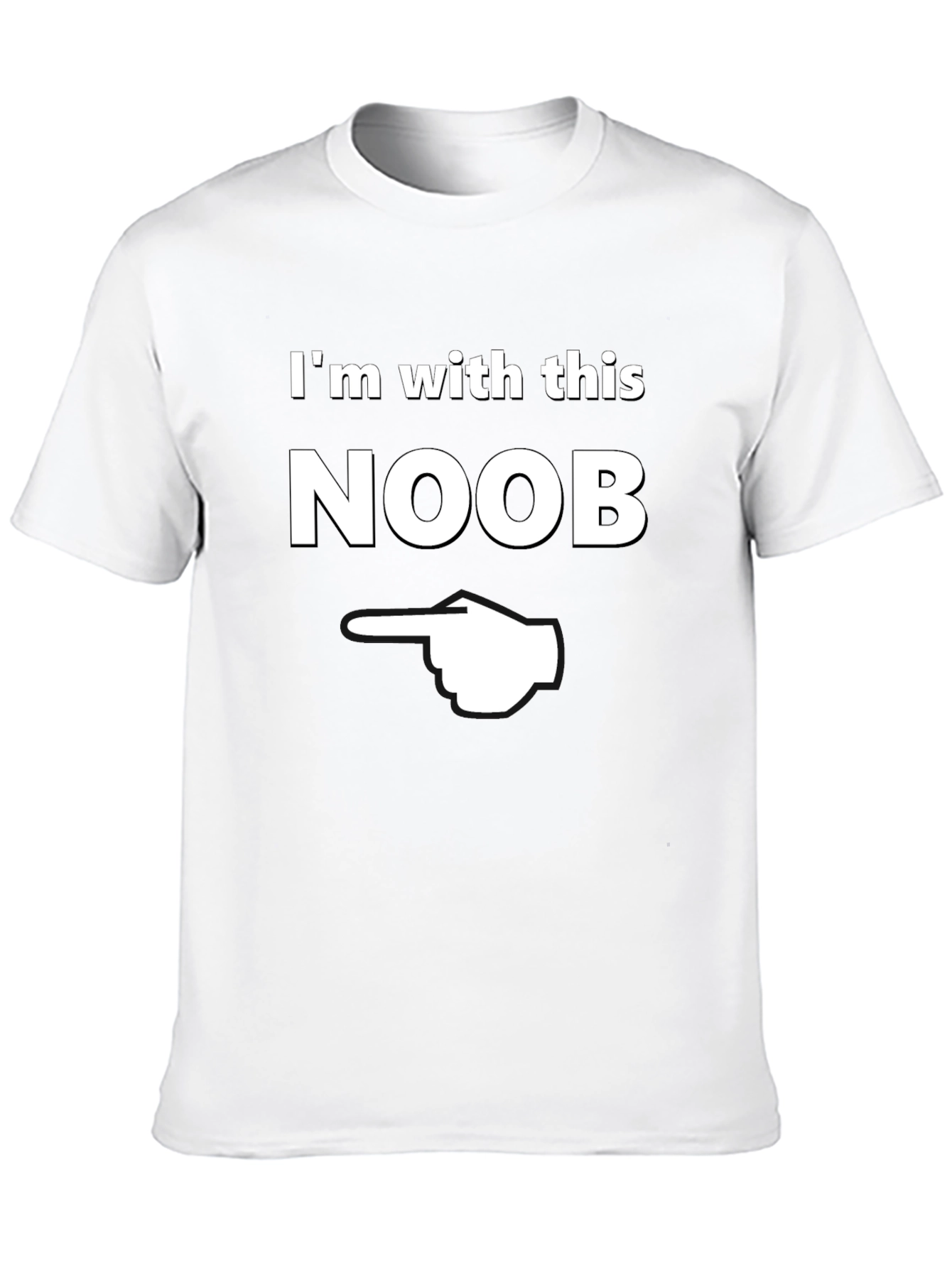 Im with this Noob T-Shirt - Funny Gamer Tee
