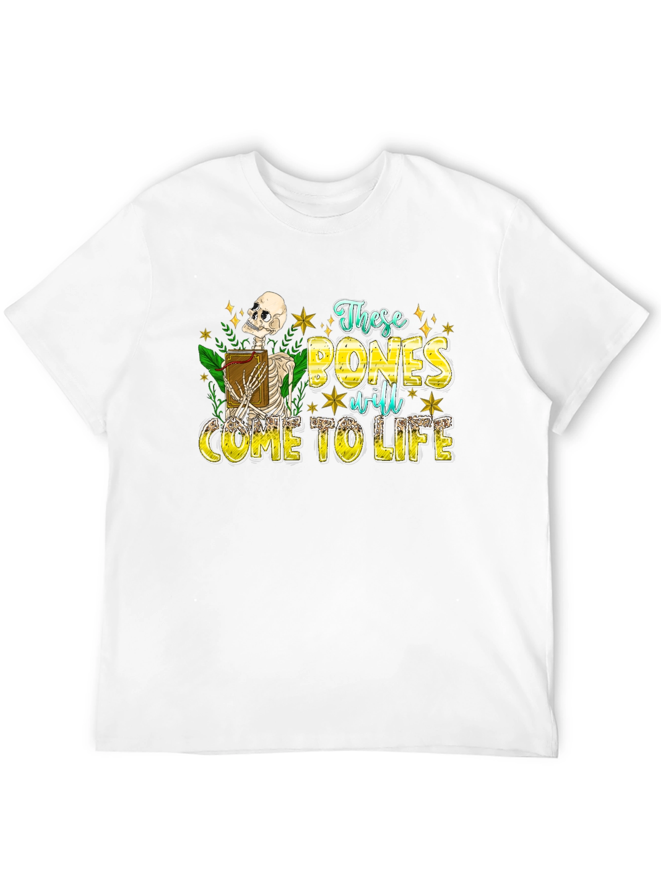 These Bones Will Come To Life Black T-Shirt