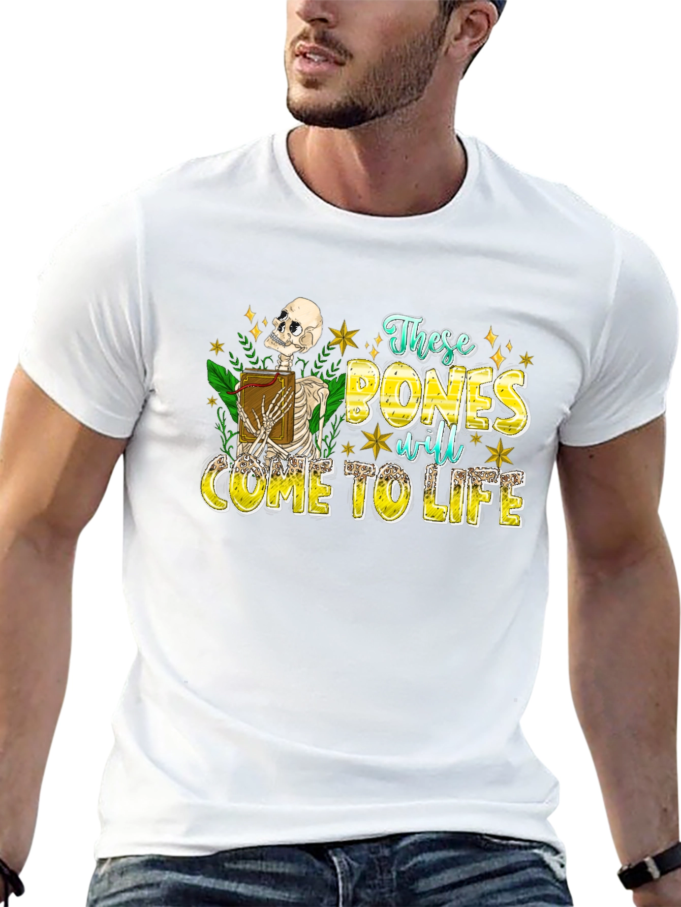 These Bones Will Come To Life Black T-Shirt