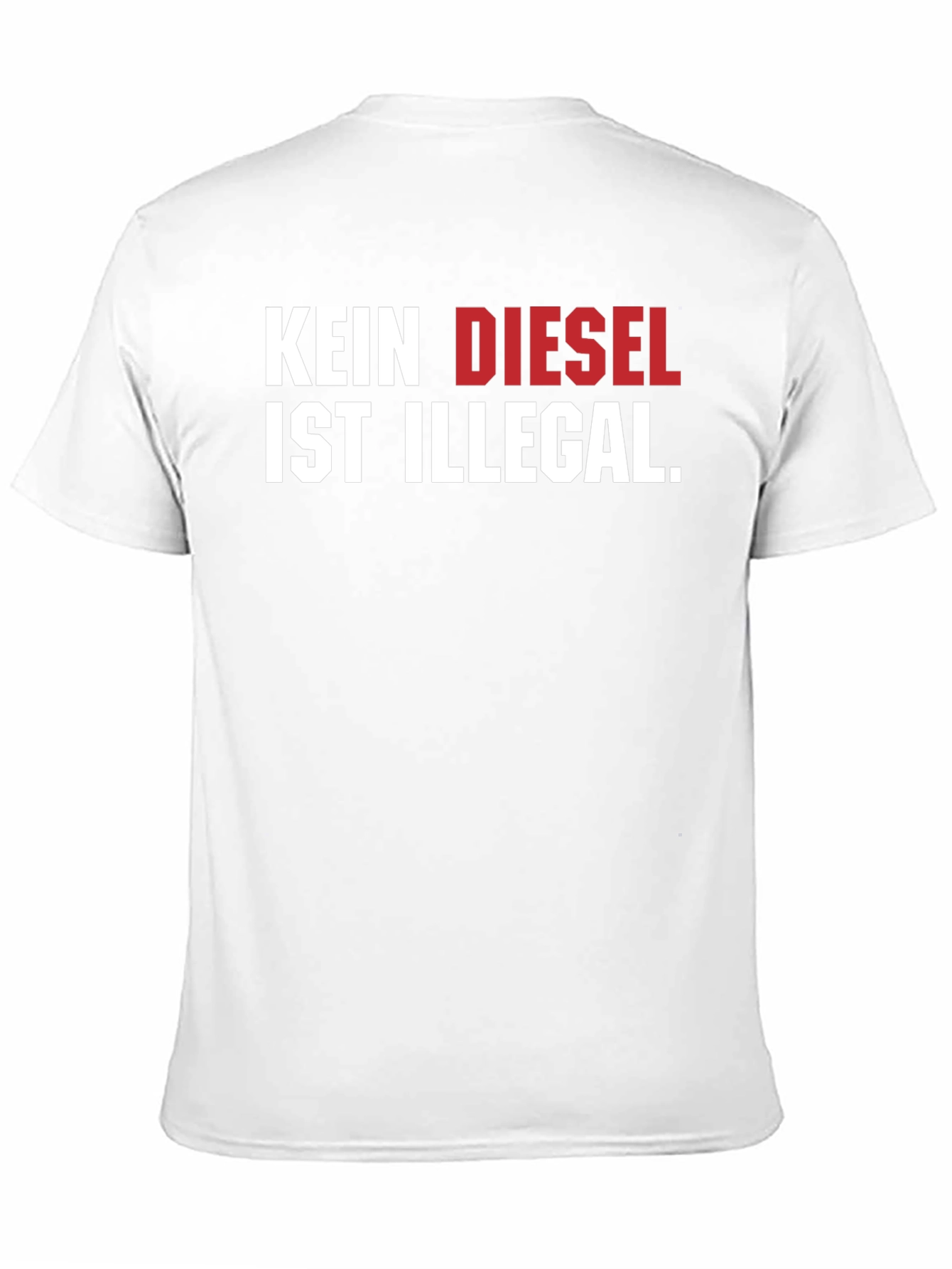 Kein Diesel Ist Illegal T-Shirt - Black