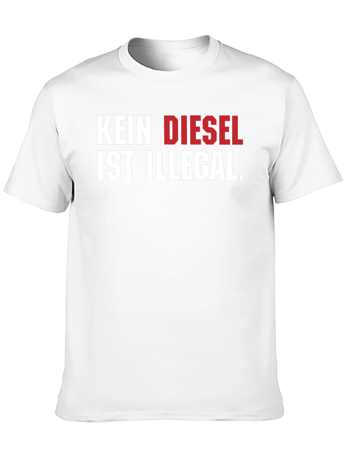 Kein Diesel Ist Illegal T-Shirt - Black
