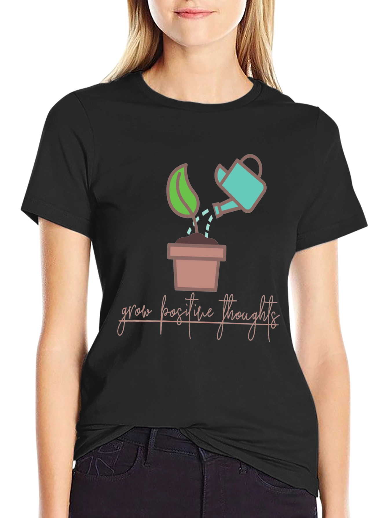 Grow Positive Thoughts T-Shirt - Unisex
