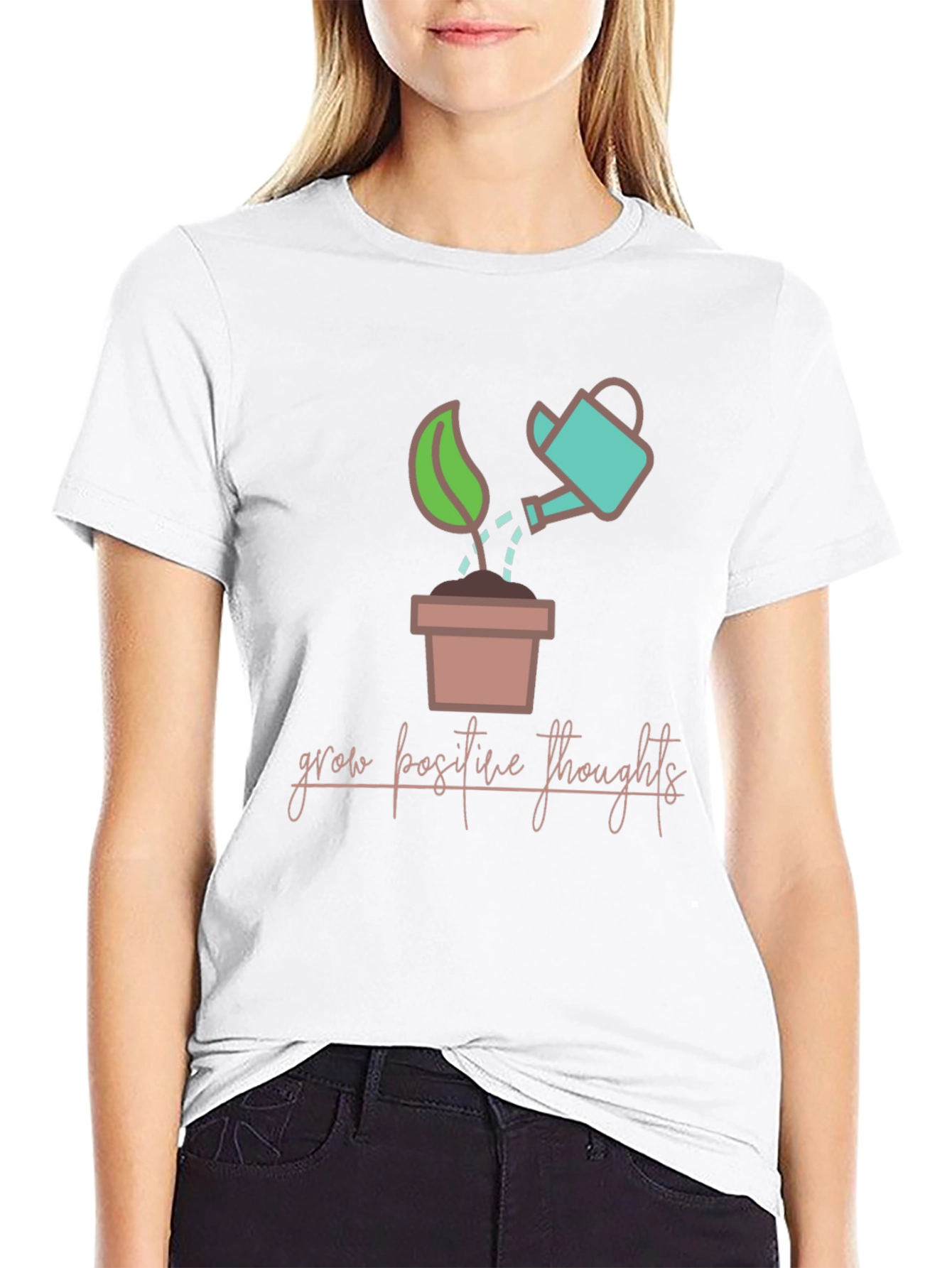 Grow Positive Thoughts T-Shirt - Unisex