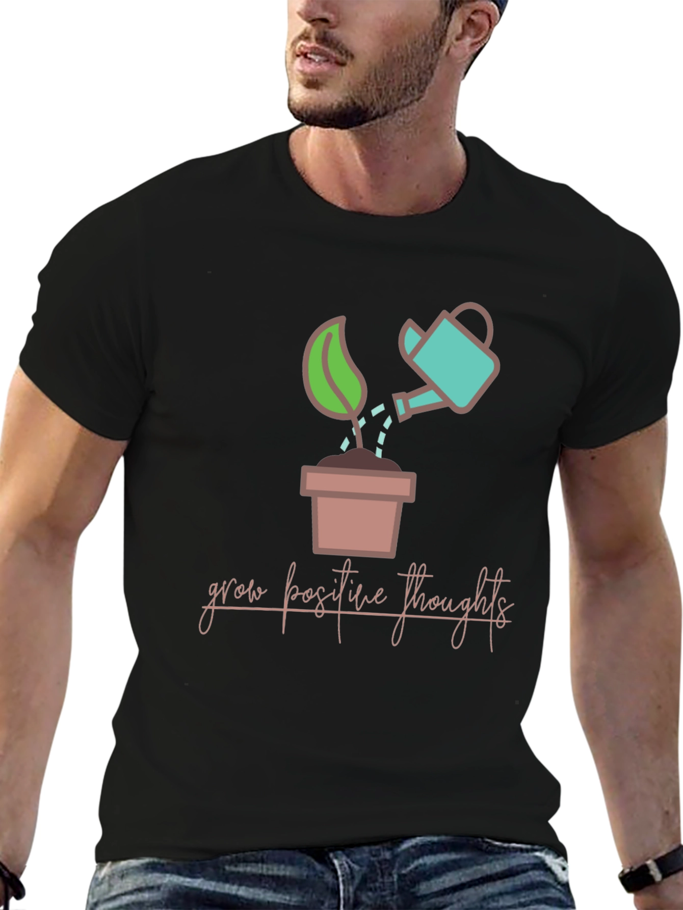 Grow Positive Thoughts T-Shirt - Unisex
