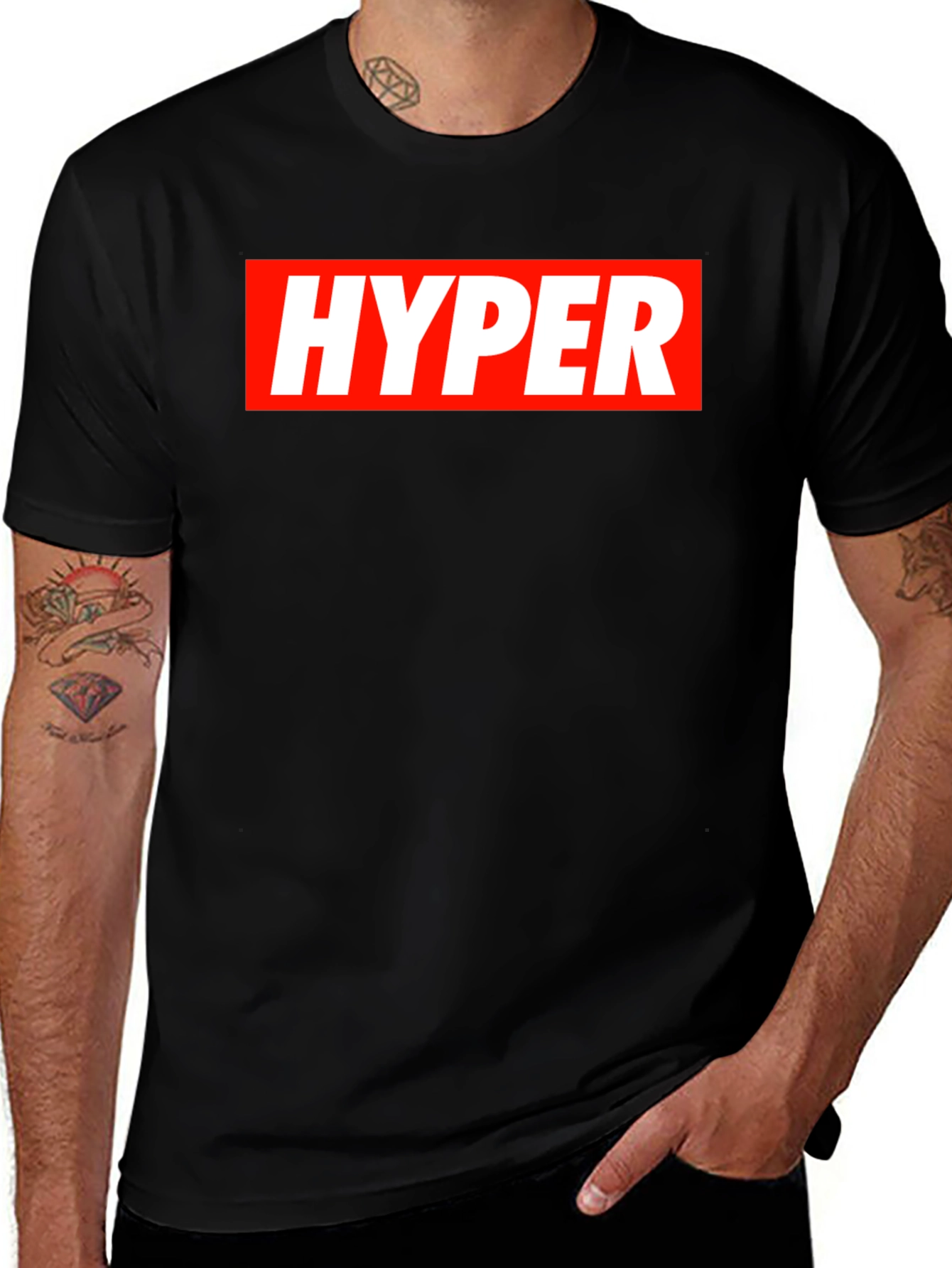 Hyper Graphic Tee - Bold Streetwear Style