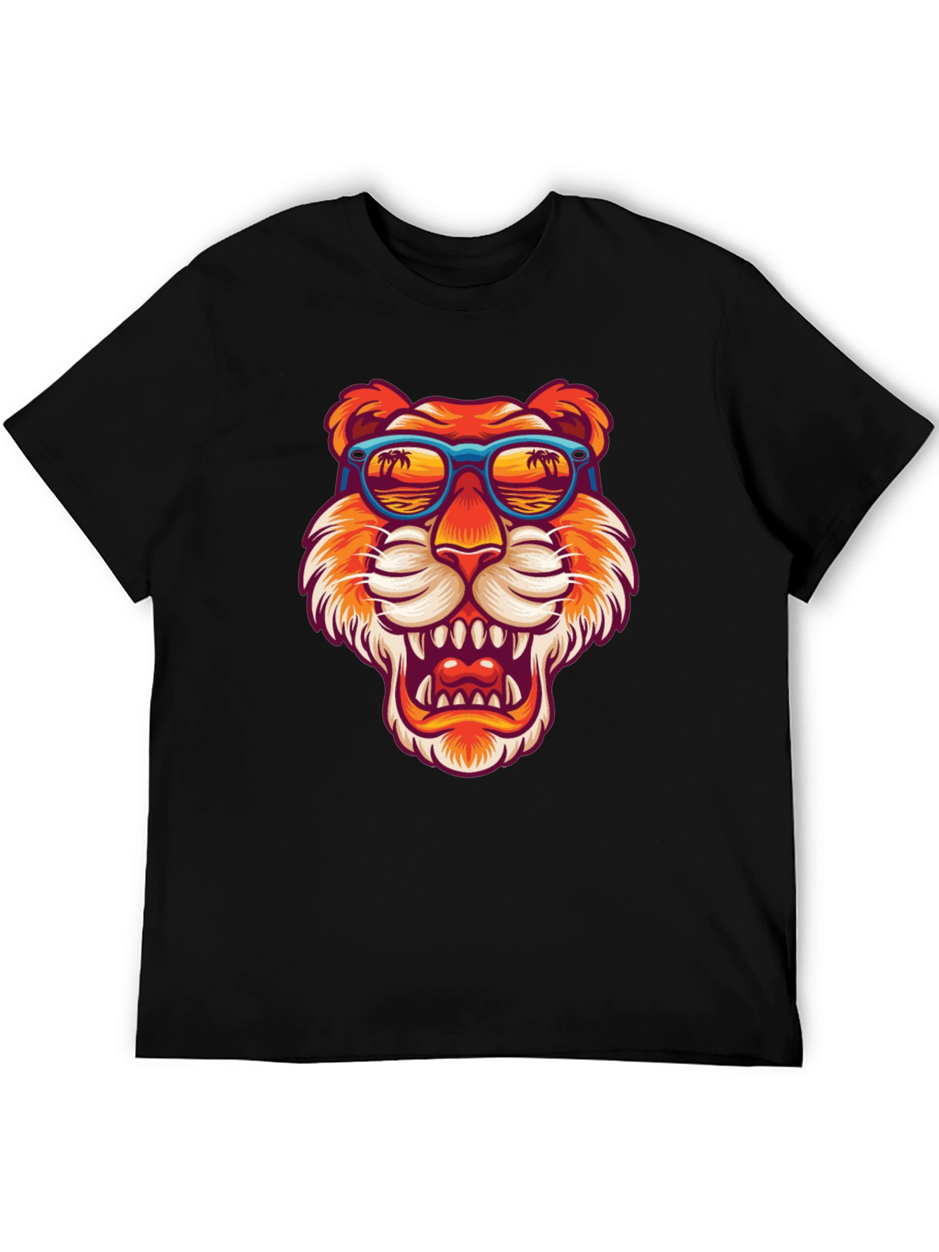 Cool Tiger Graphic T-Shirt