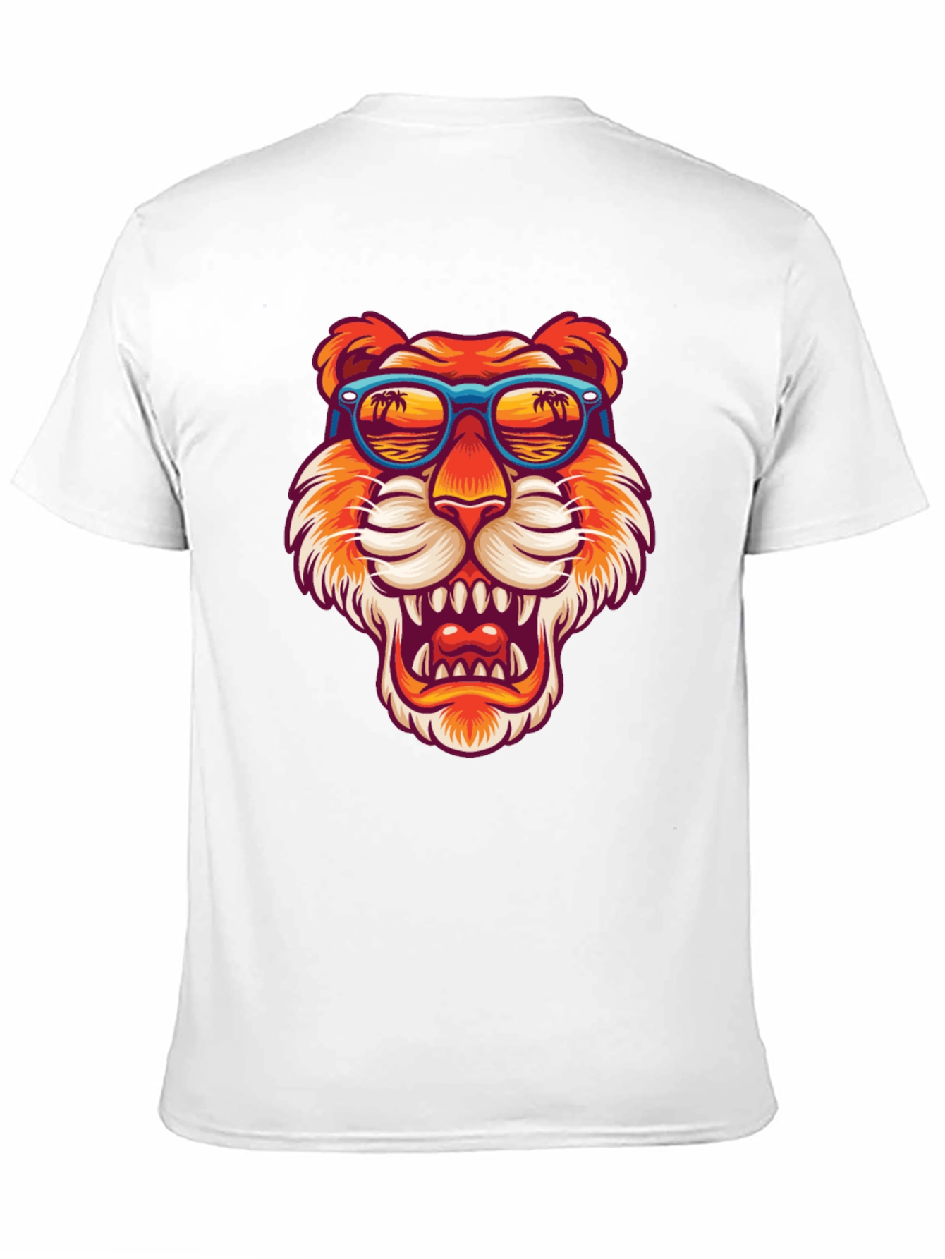 Cool Tiger Graphic T-Shirt