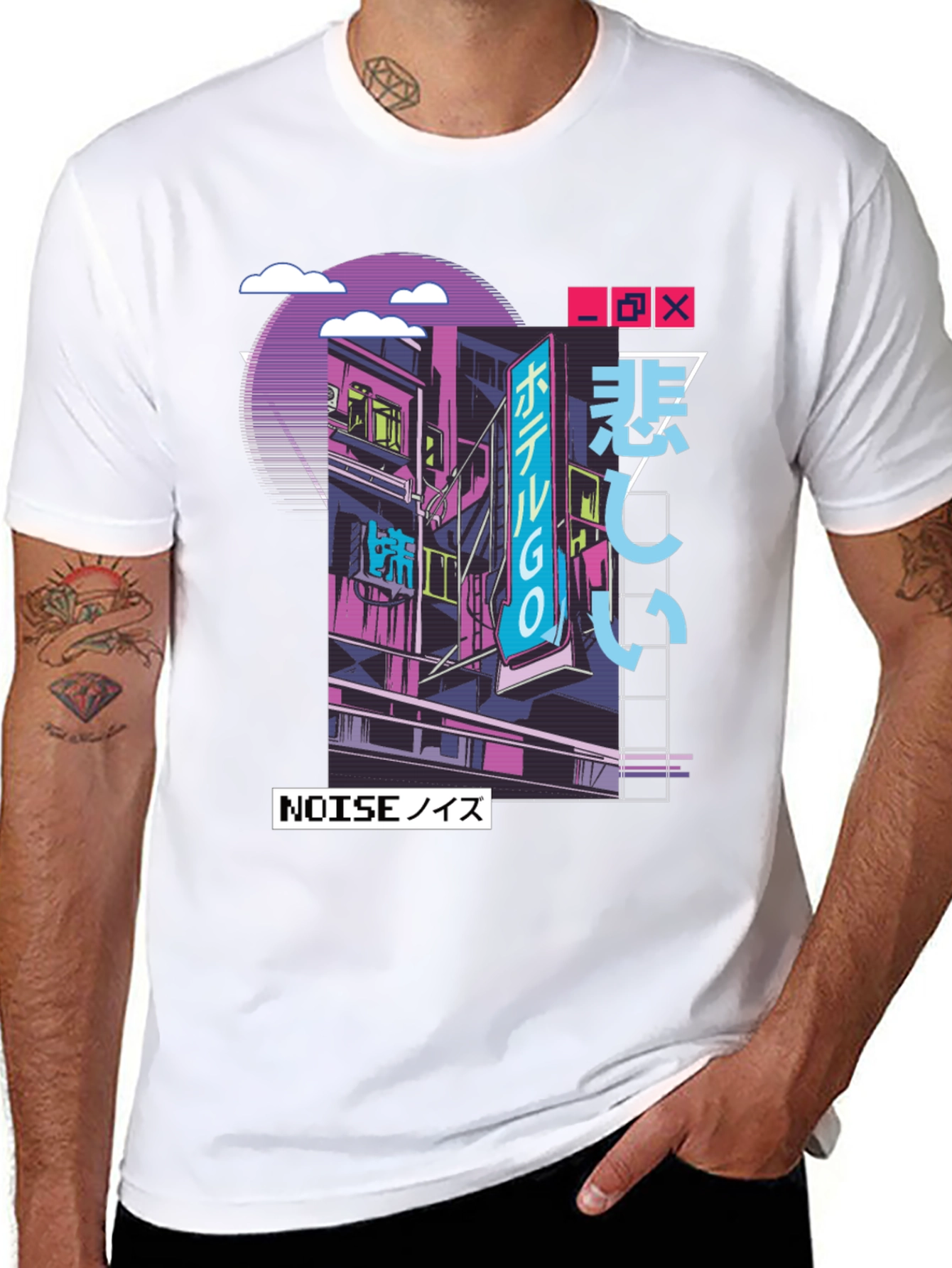Cyberpunk Style Graphic Tee