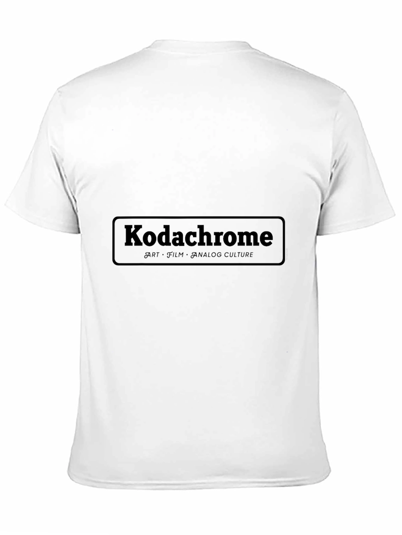 Kodachrome Retro Film Black T-Shirt