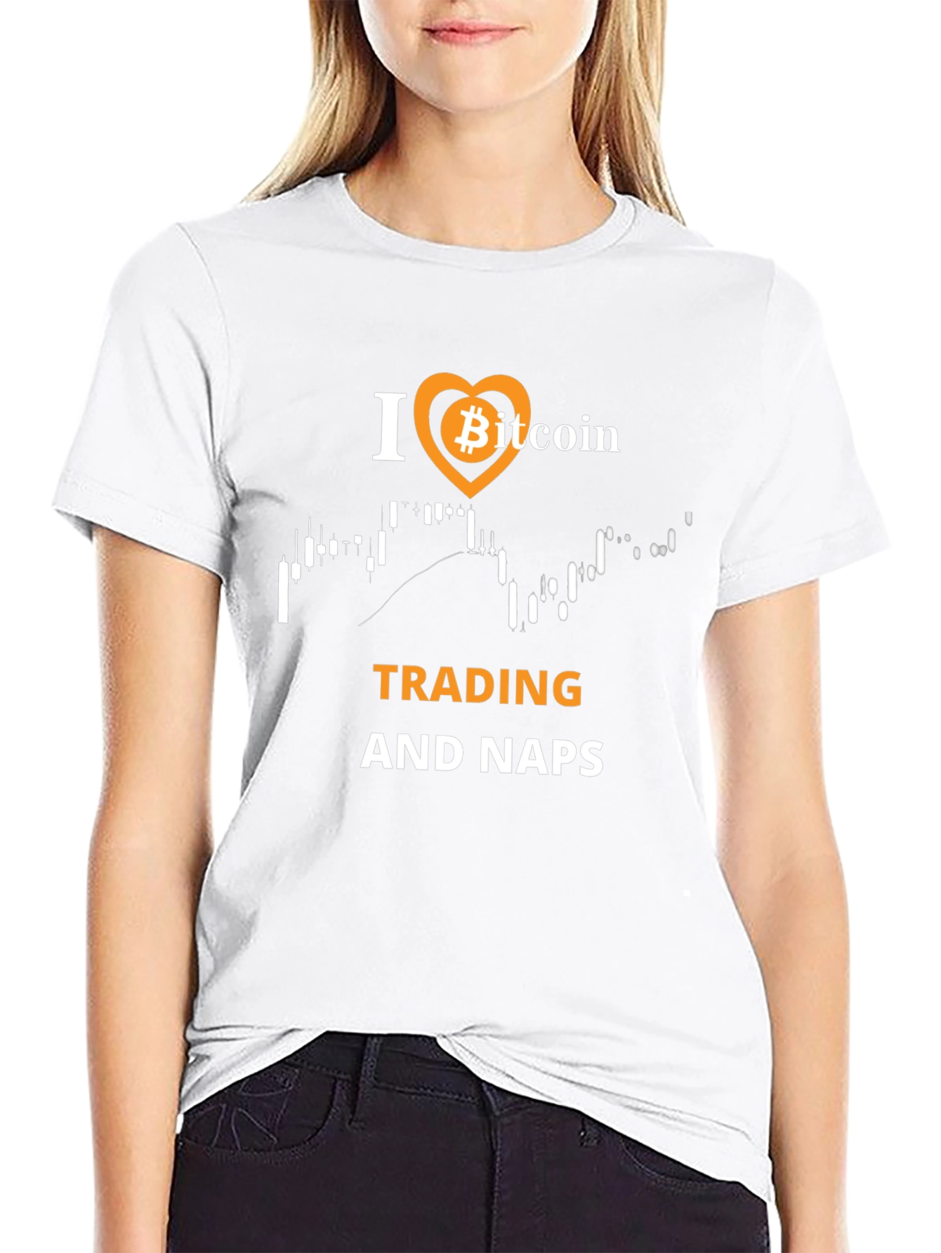 Bitcoin Trading and Naps Black T-Shirt