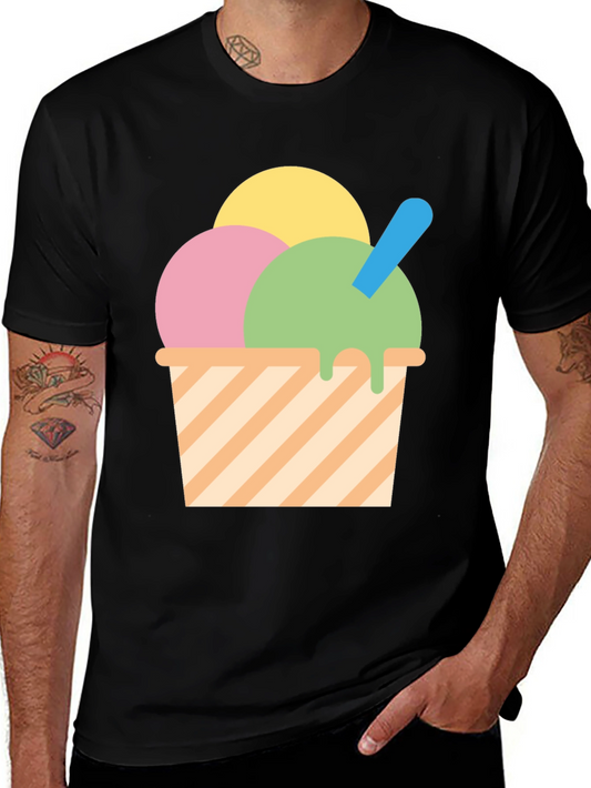 Ice Cream T-Shirt - Fun Graphic Tee