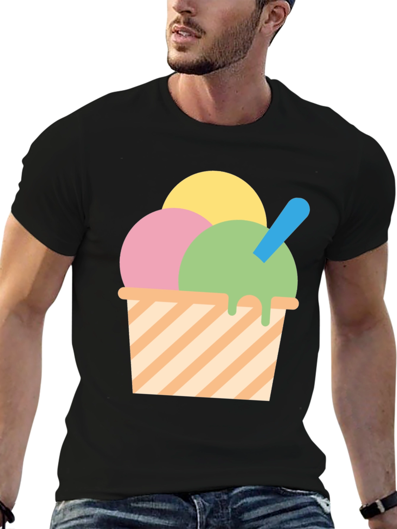 Ice Cream T-Shirt - Fun Graphic Tee