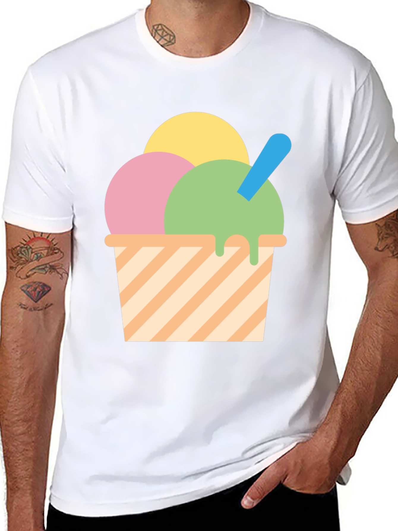 Ice Cream T-Shirt - Fun Graphic Tee