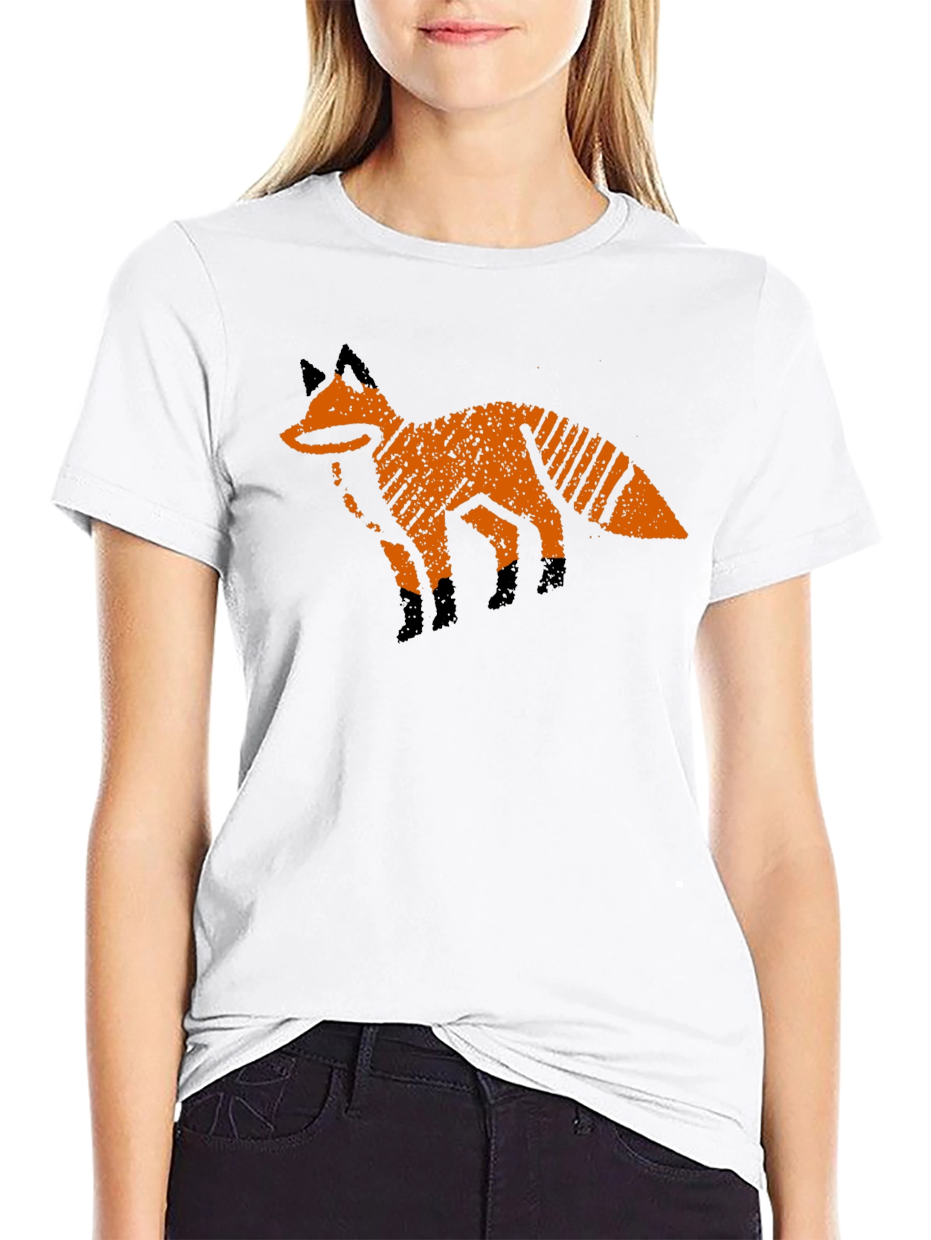Fox Graphic T-Shirt - Casual Comfort