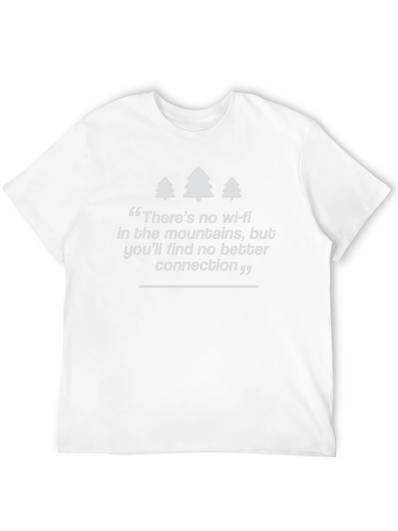 Mountain Connection T-Shirt - No Wi-Fi Needed