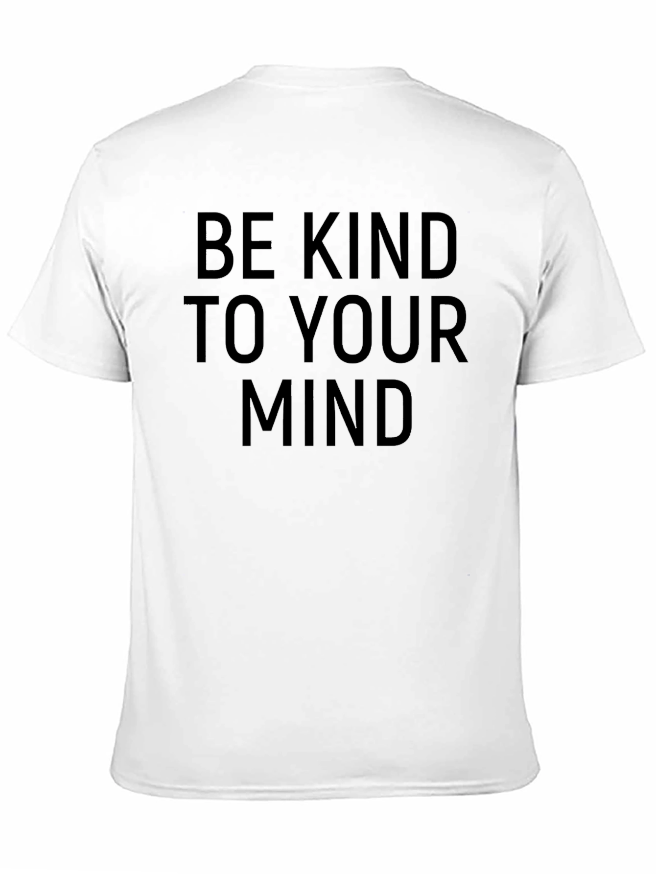 Be Kind To Your Mind Black Graphic Tee
