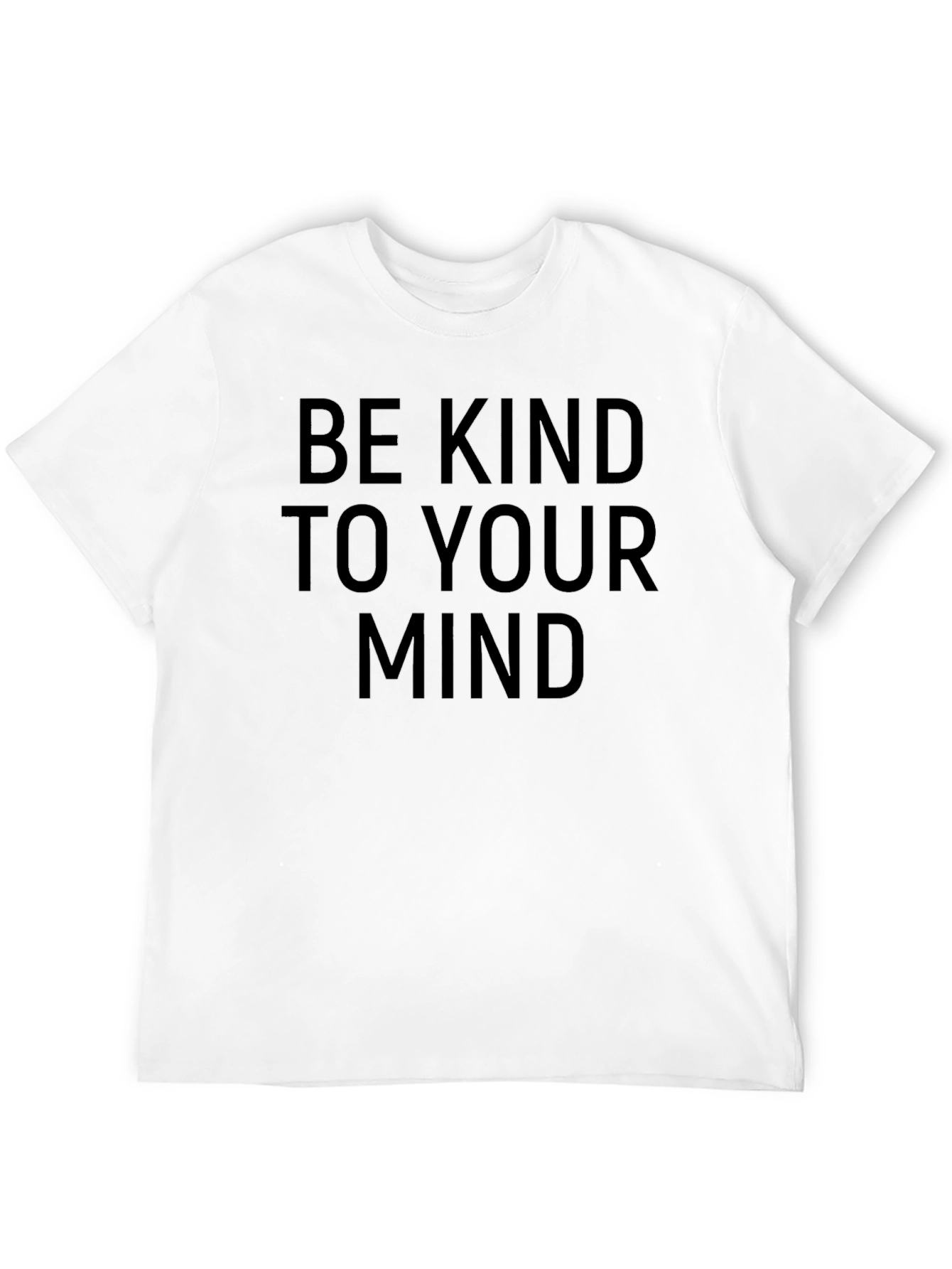 Be Kind To Your Mind Black Graphic Tee