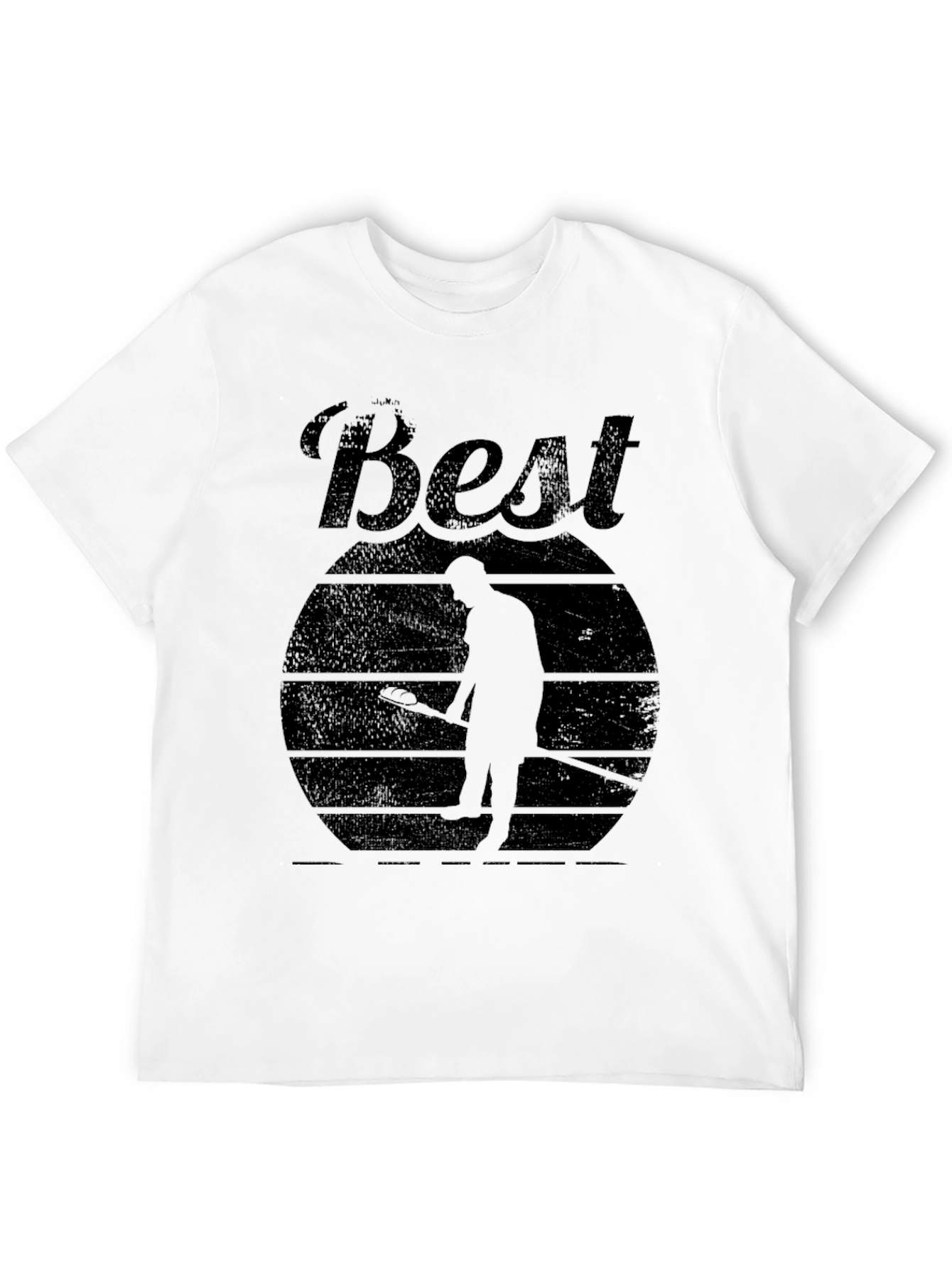 Best Curling Ever! Mens Black T-Shirt