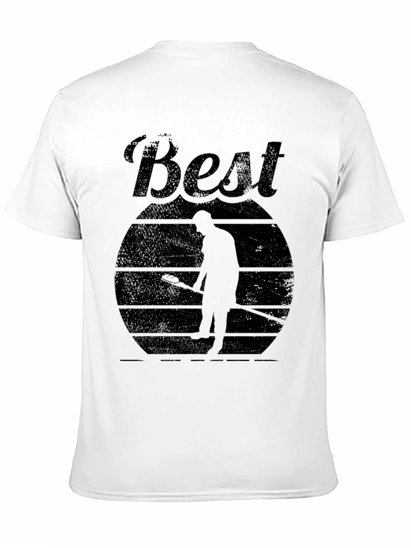 Best Curling Ever! Mens Black T-Shirt