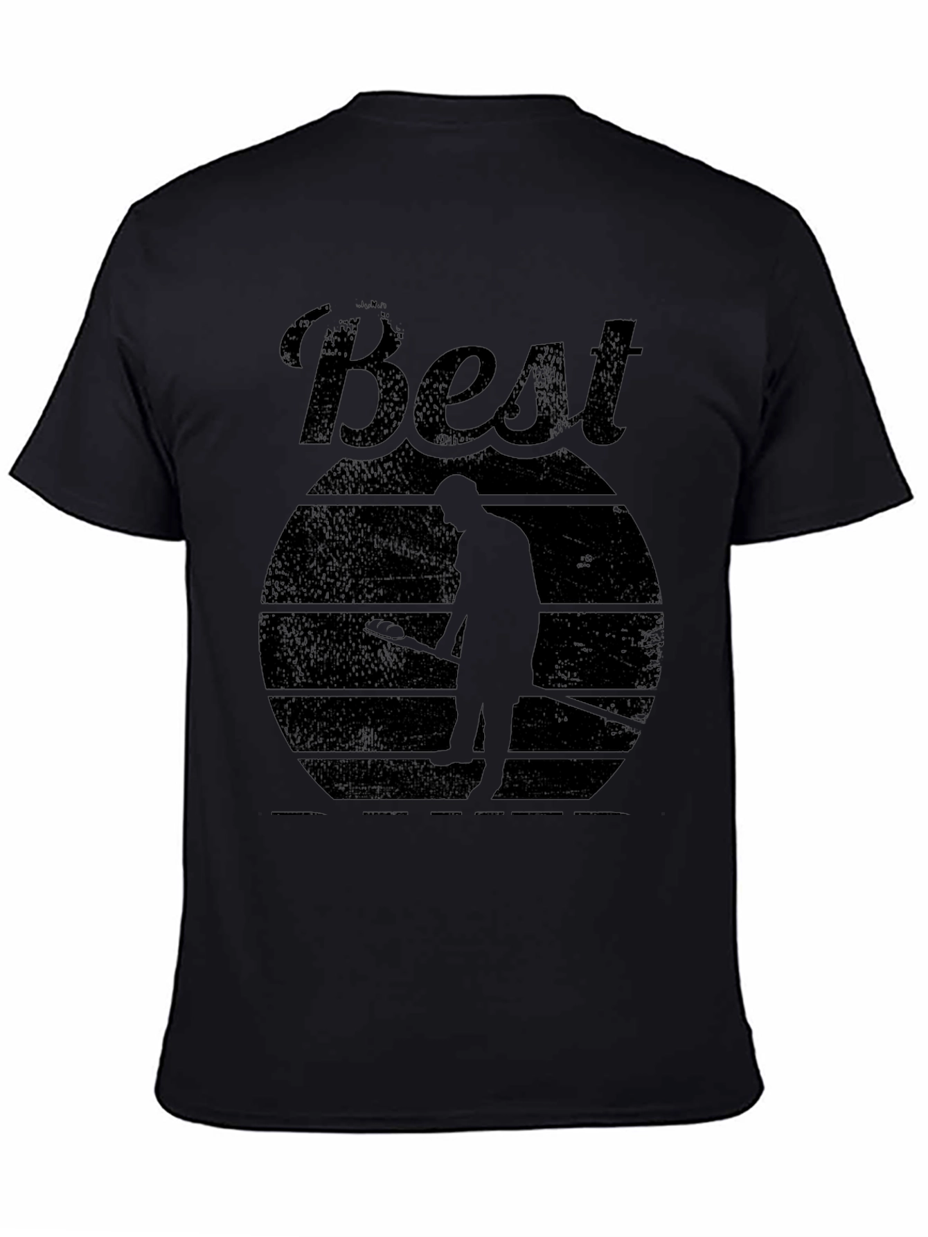 Best Curling Ever! Mens Black T-Shirt