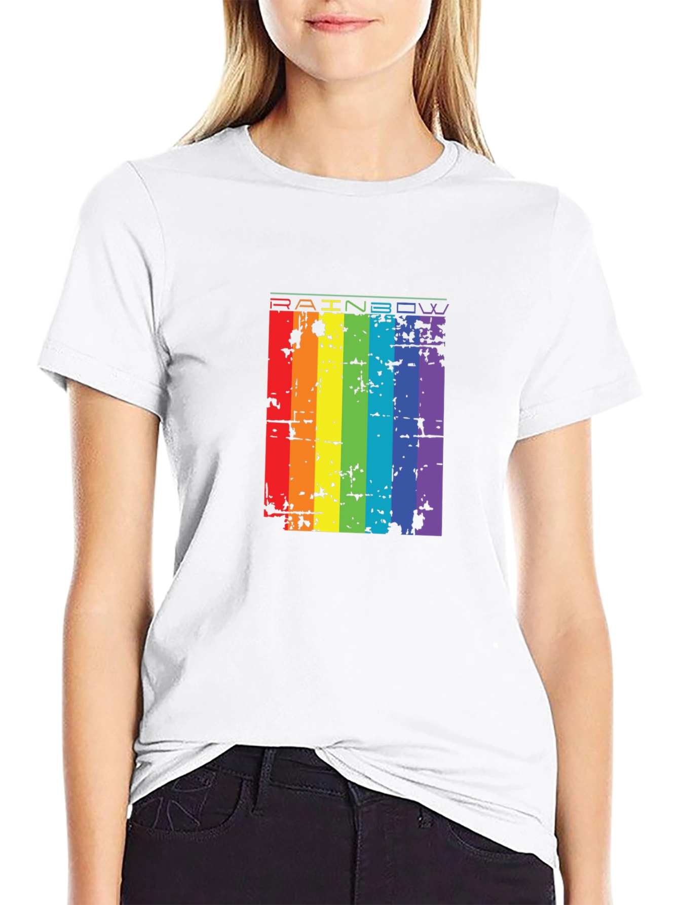 Rainbow Graphic T-Shirt - Pride LGBTQ Tee
