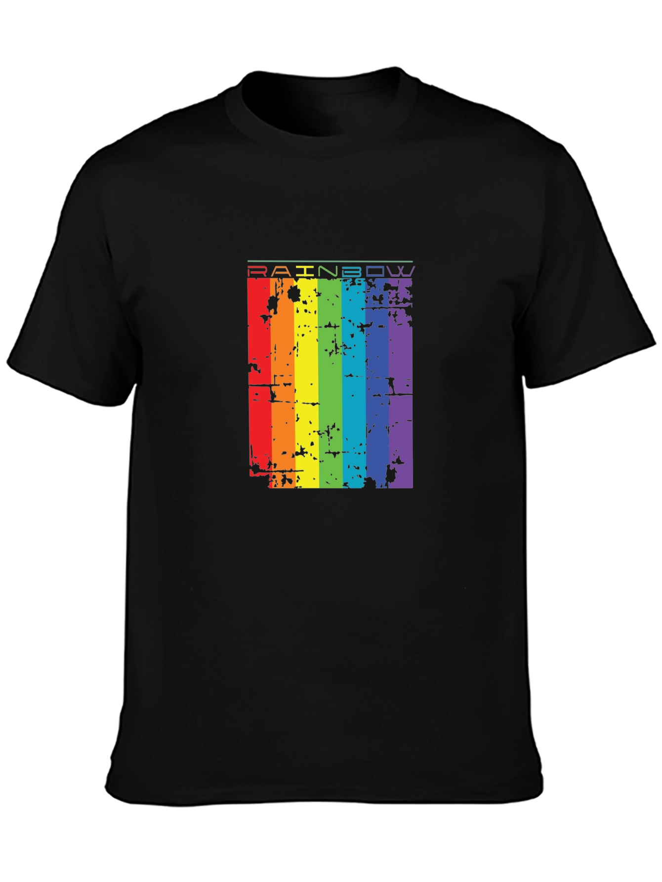 Rainbow Graphic T-Shirt - Pride LGBTQ Tee