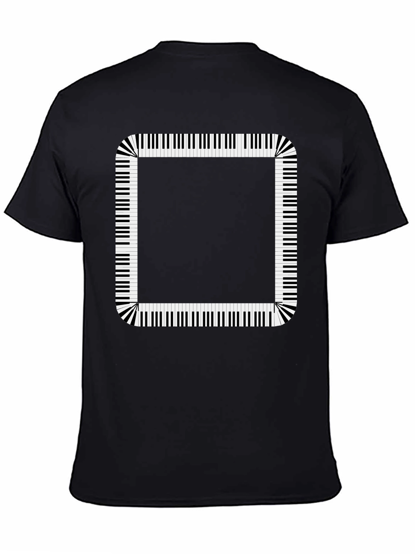 Piano Keys Border Graphic Tee