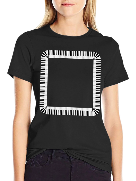 Piano Keys Border Graphic Tee