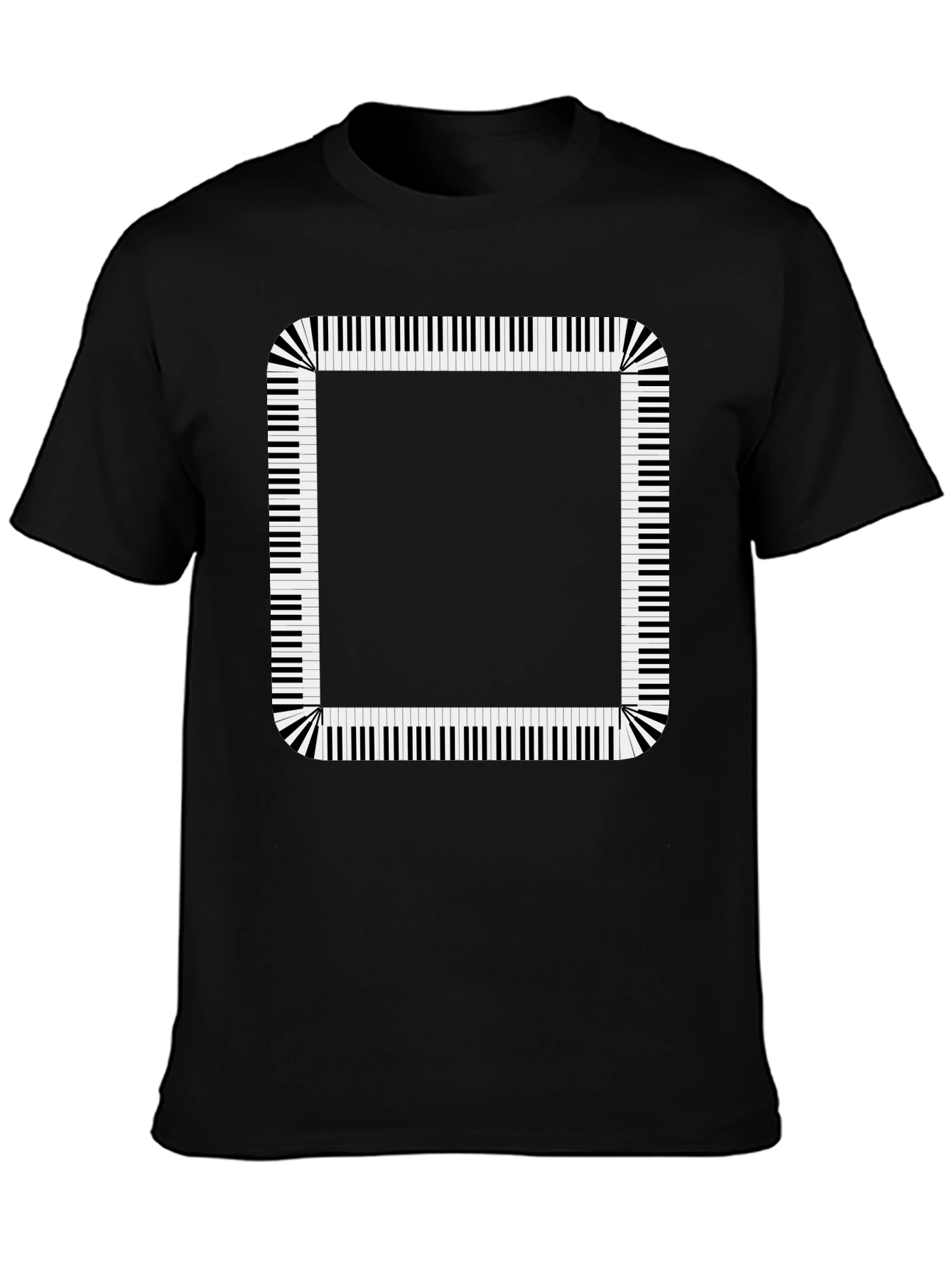 Piano Keys Border Graphic Tee