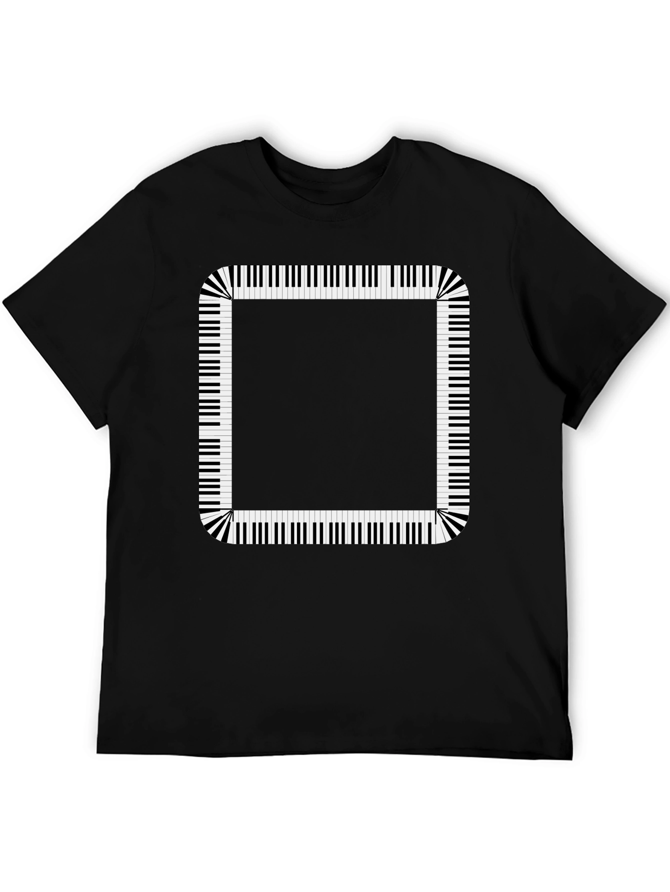 Piano Keys Border Graphic Tee