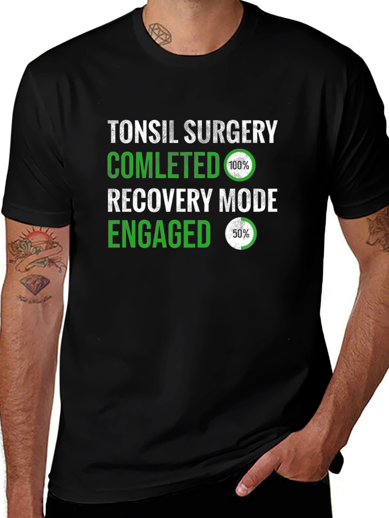 Tonsil Surgery Recovery Mode T-Shirt